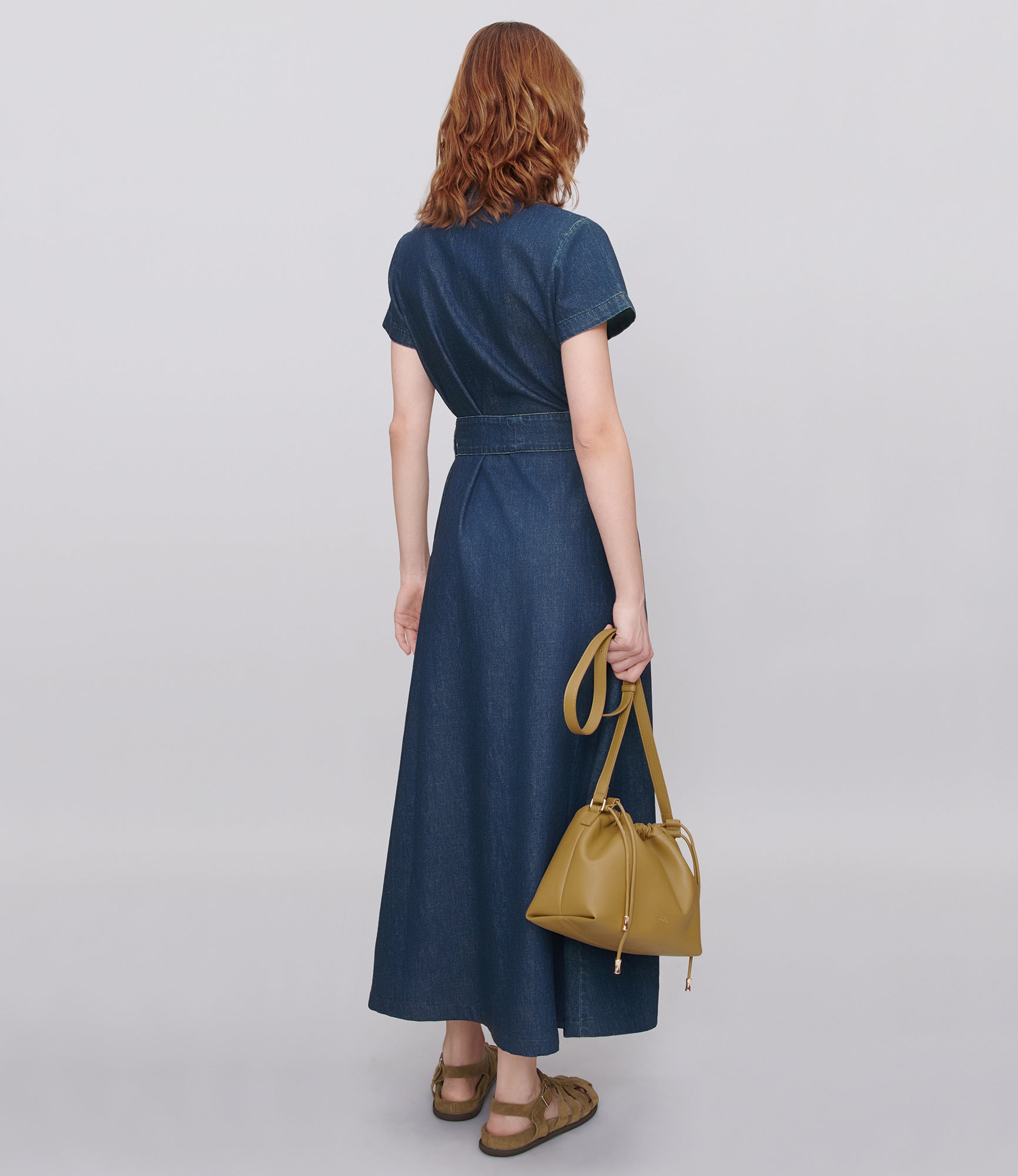 A.P.C. Annelie Kleid Bio-Baumwolle 38