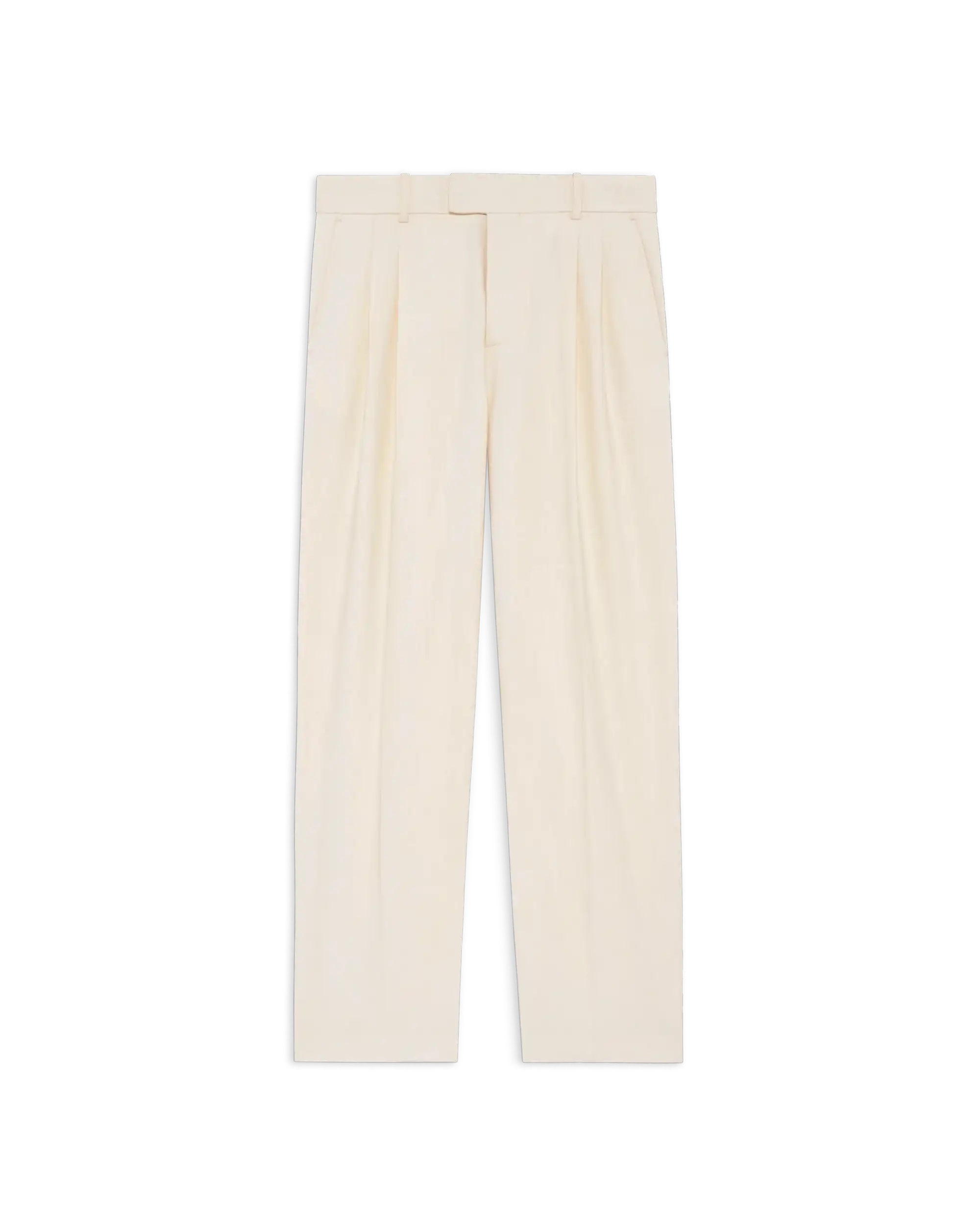 Drôle De Monsieur Pantalon Golfeur Hose Off White Viskose