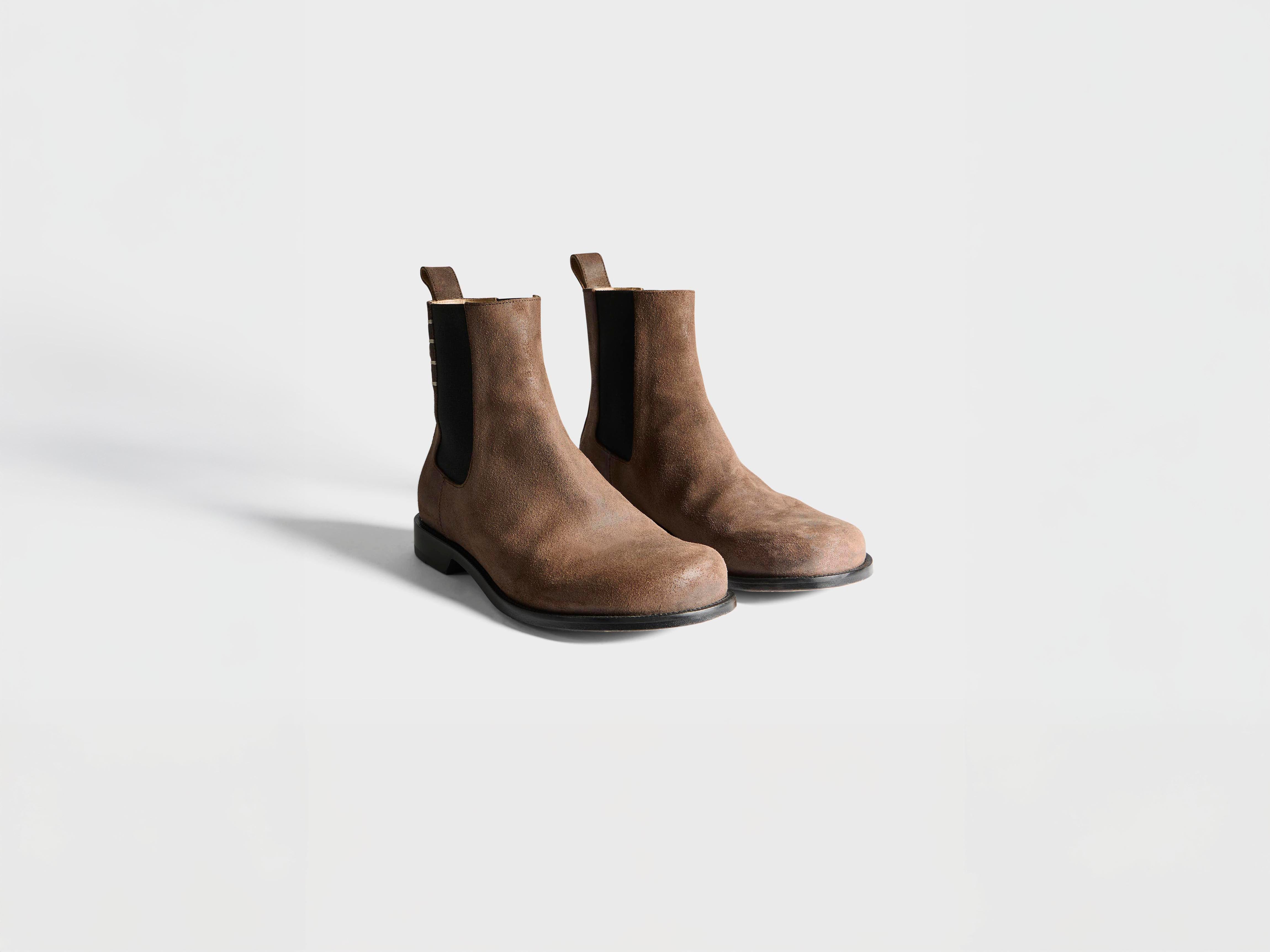 J.W. Anderson Shoes Chelsea Loafer Boots Stiefel braun Leder