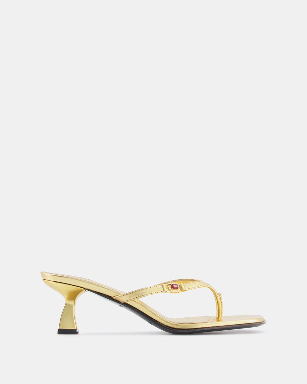 Nodaleto Dona Ruby Mule Gold Nappa 5 cm