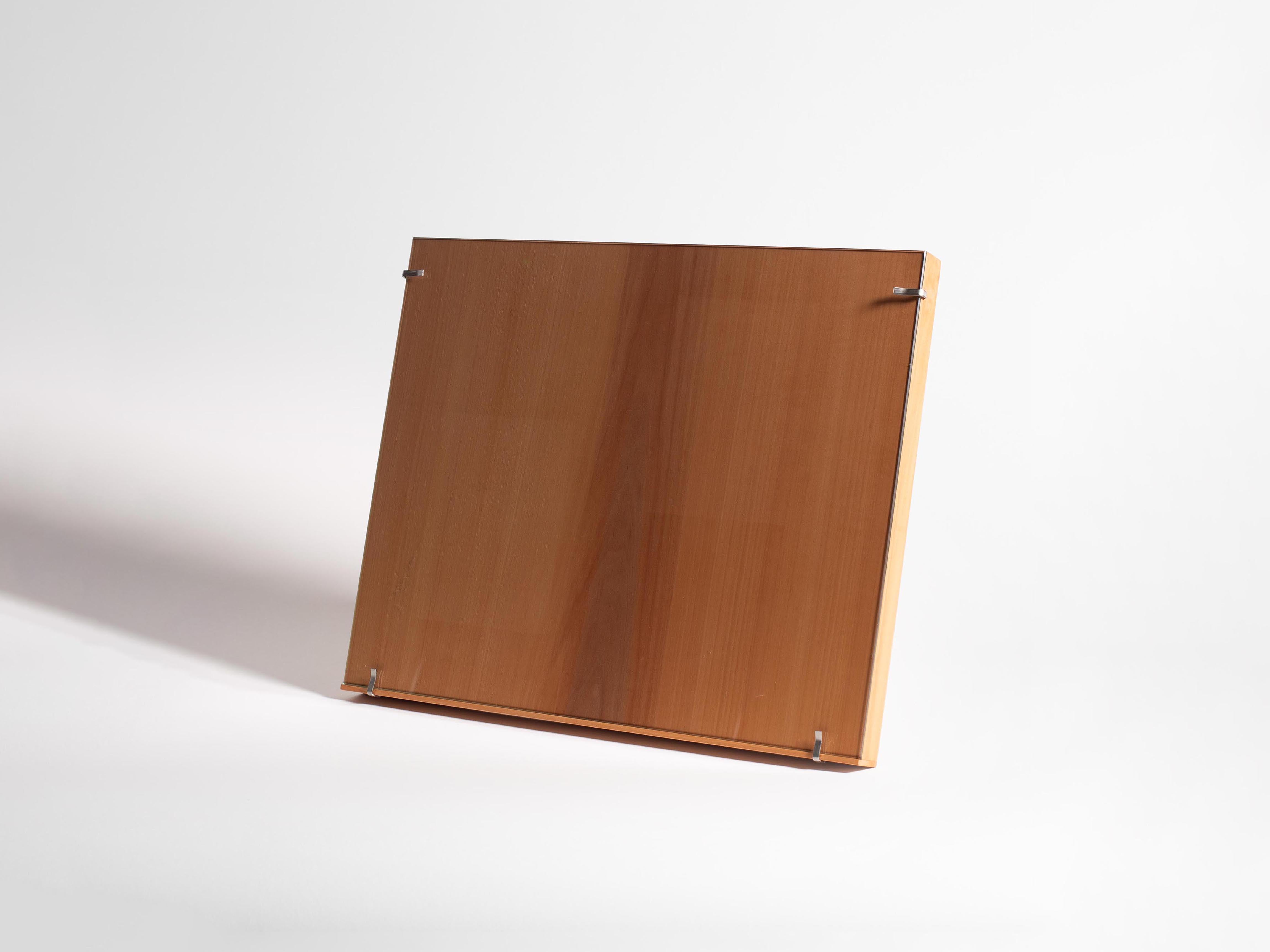 J.W.Anderson Homeware Bilderrahmen Birnbaumholz naturbraun gross