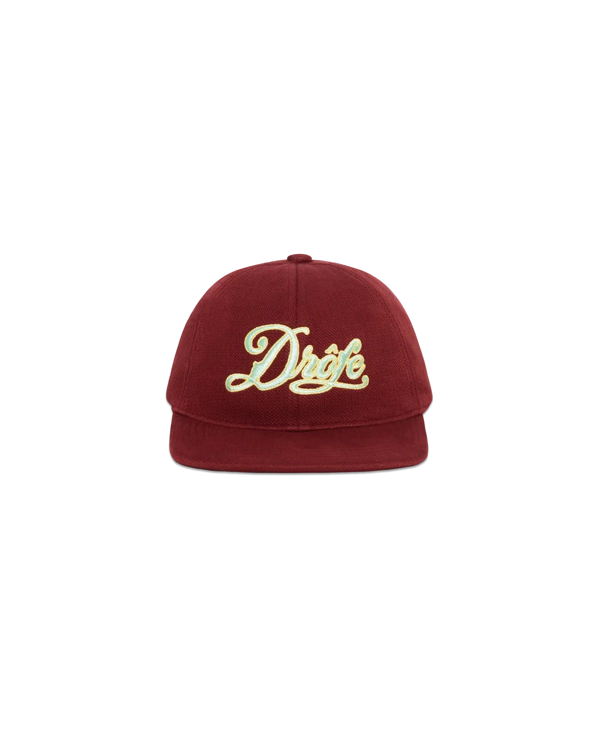 Drôle De Monsieur Casquette Piquée Drôle Cap Burgundy Baumwolle