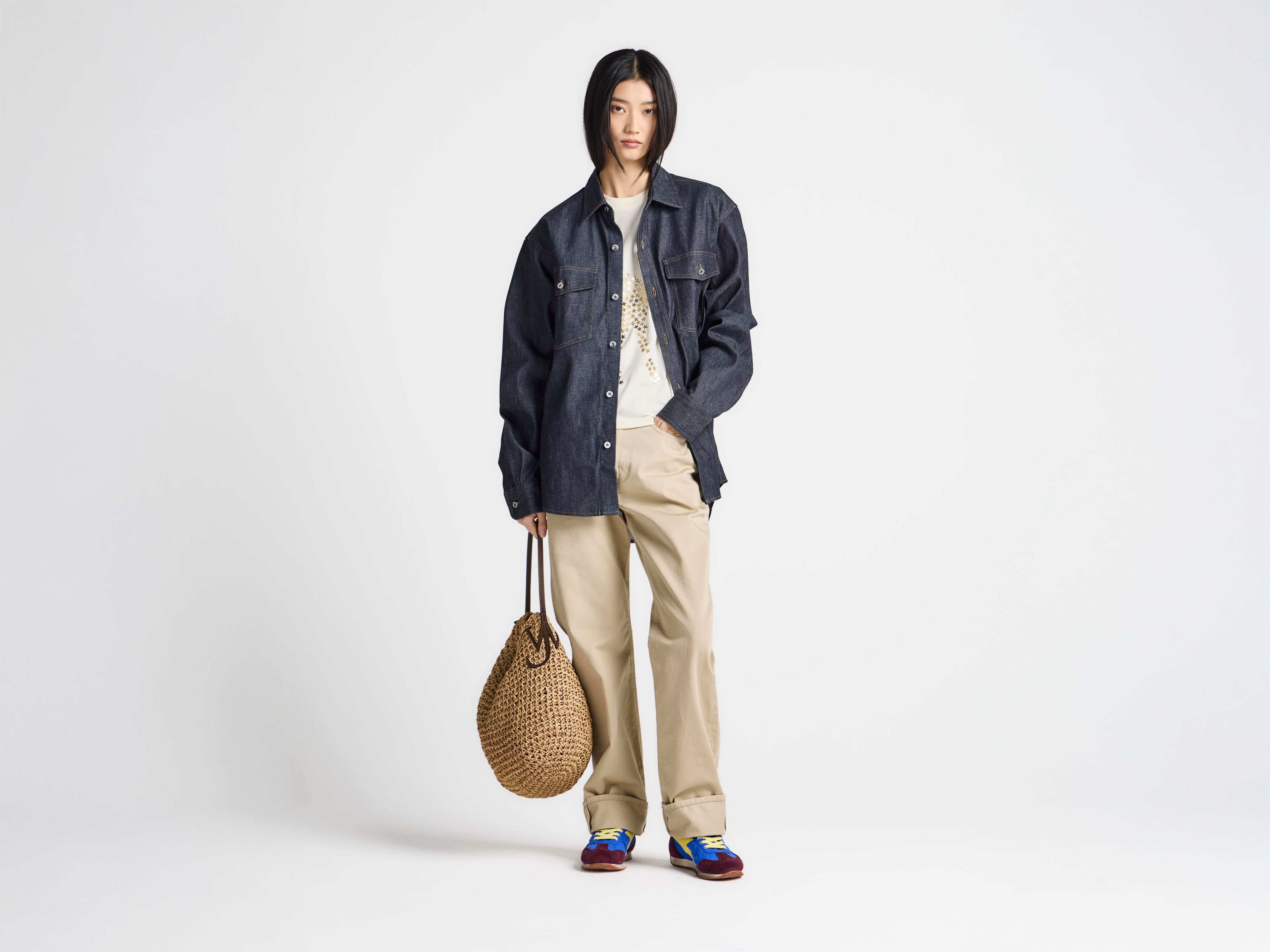 J.W.Anderson Denim Overshirt Jeanshemd Indigo Raw Denim