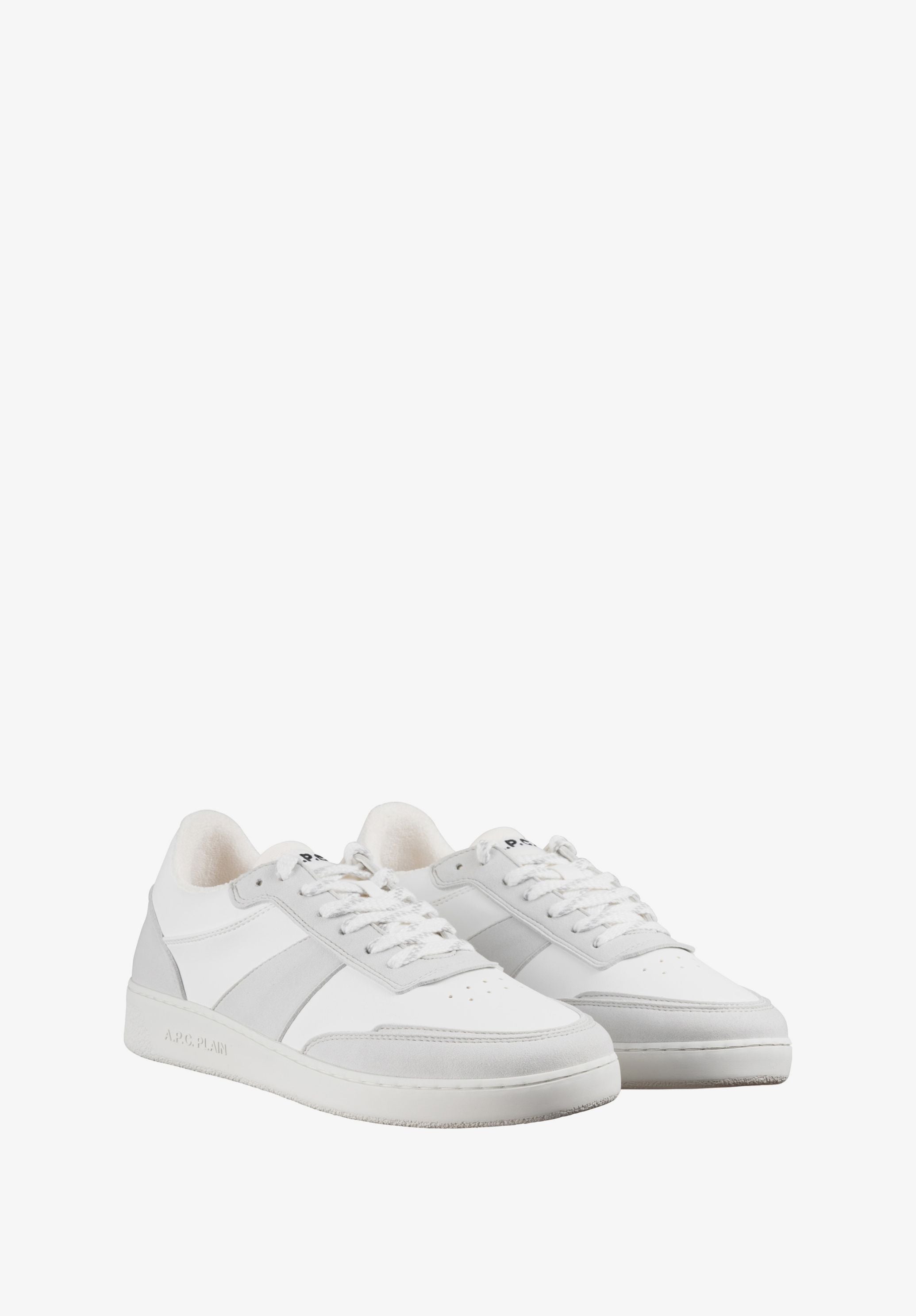 A.P.C. Plain Sneakers weiß Gr.42 Unisex Schnürer