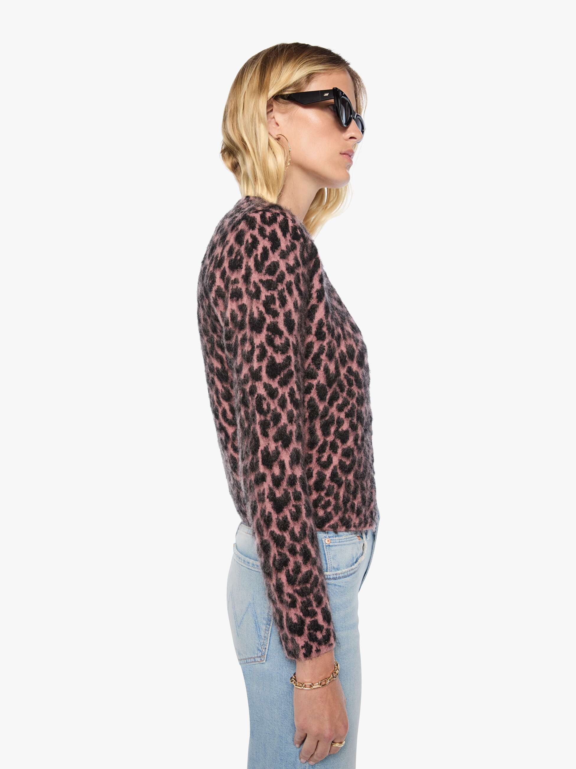 Mother The Baby Peek-A-Boo Cardigan Strickjacke Leo Mohair