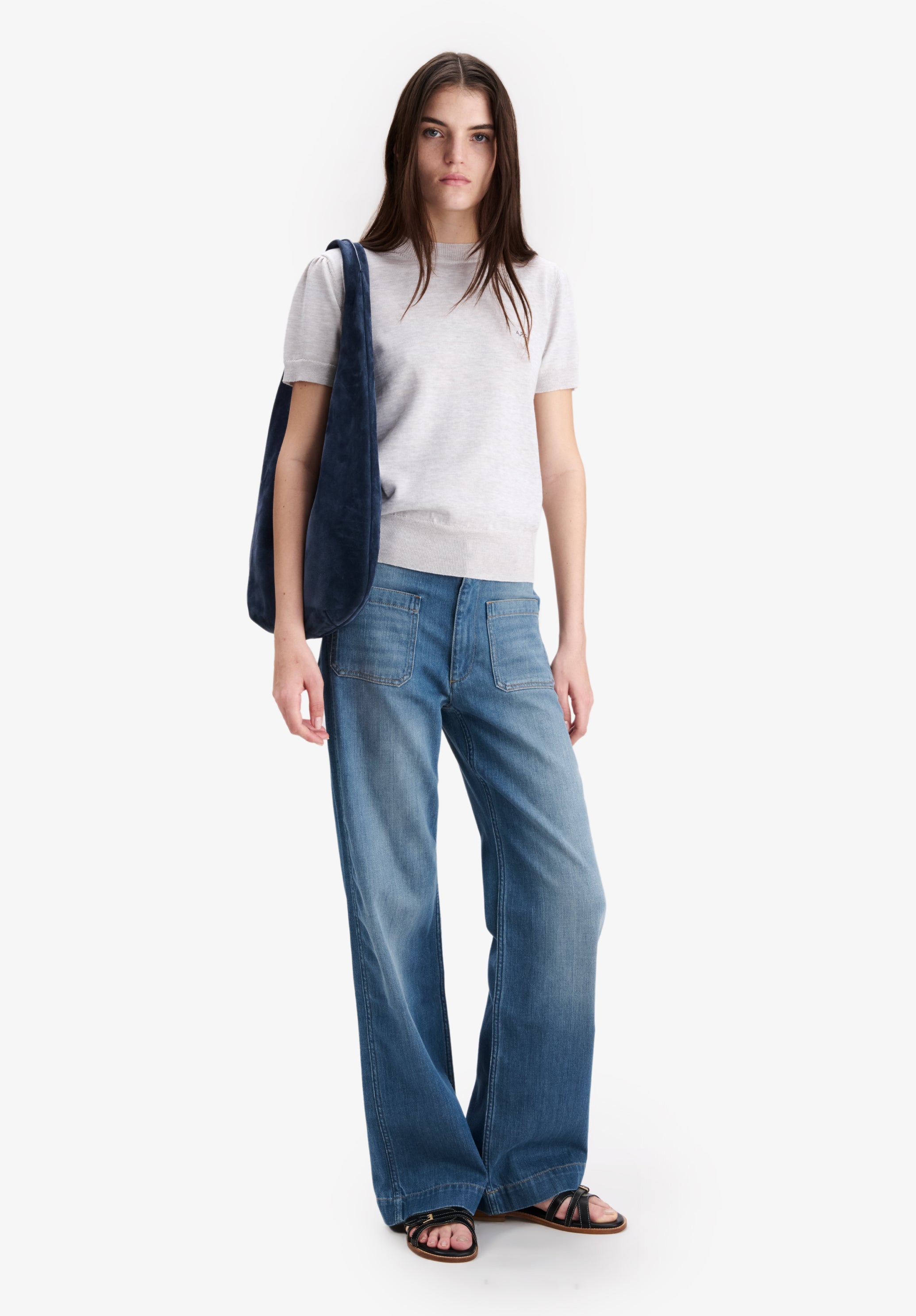 A.P.C. Victoria Jeans Straight Gr. 27 Bio-Denim