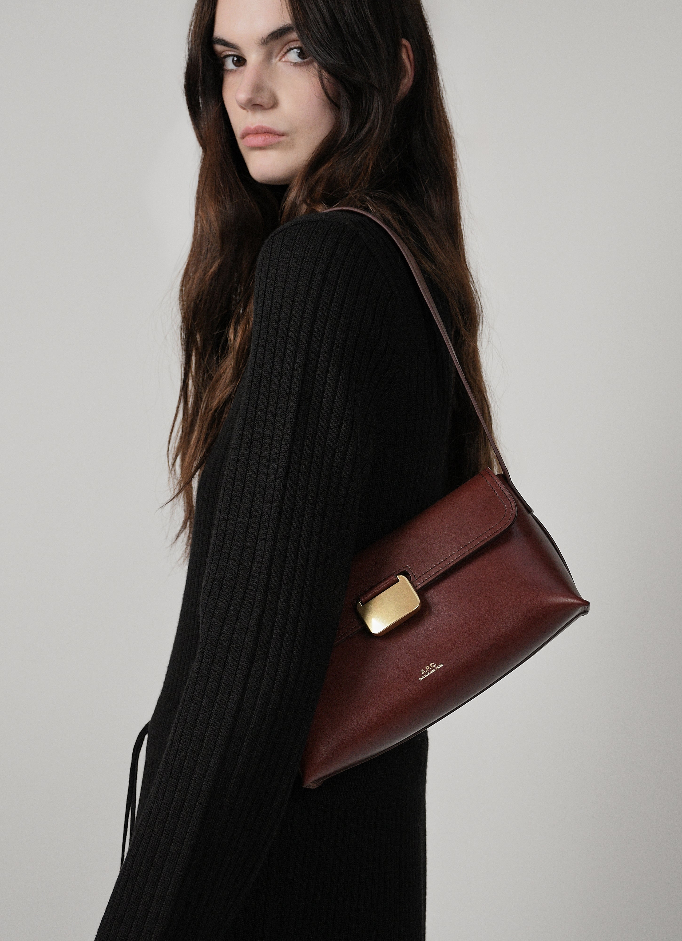 A.P.C. Simone Small Tasche Leder Umhängetasche