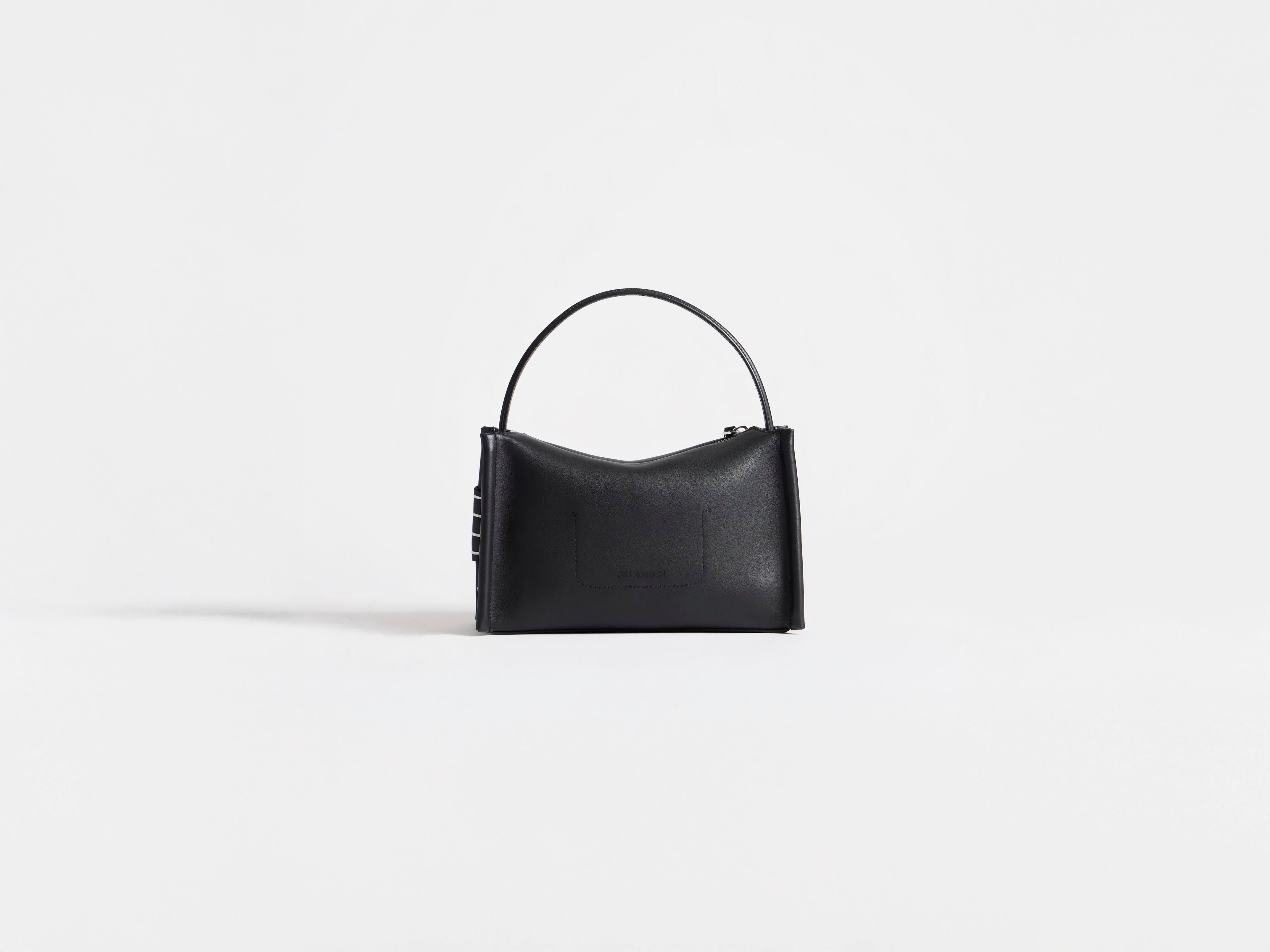 J.W.Anderson Bags Small Loafer Tasche schwarz Kalbsleder