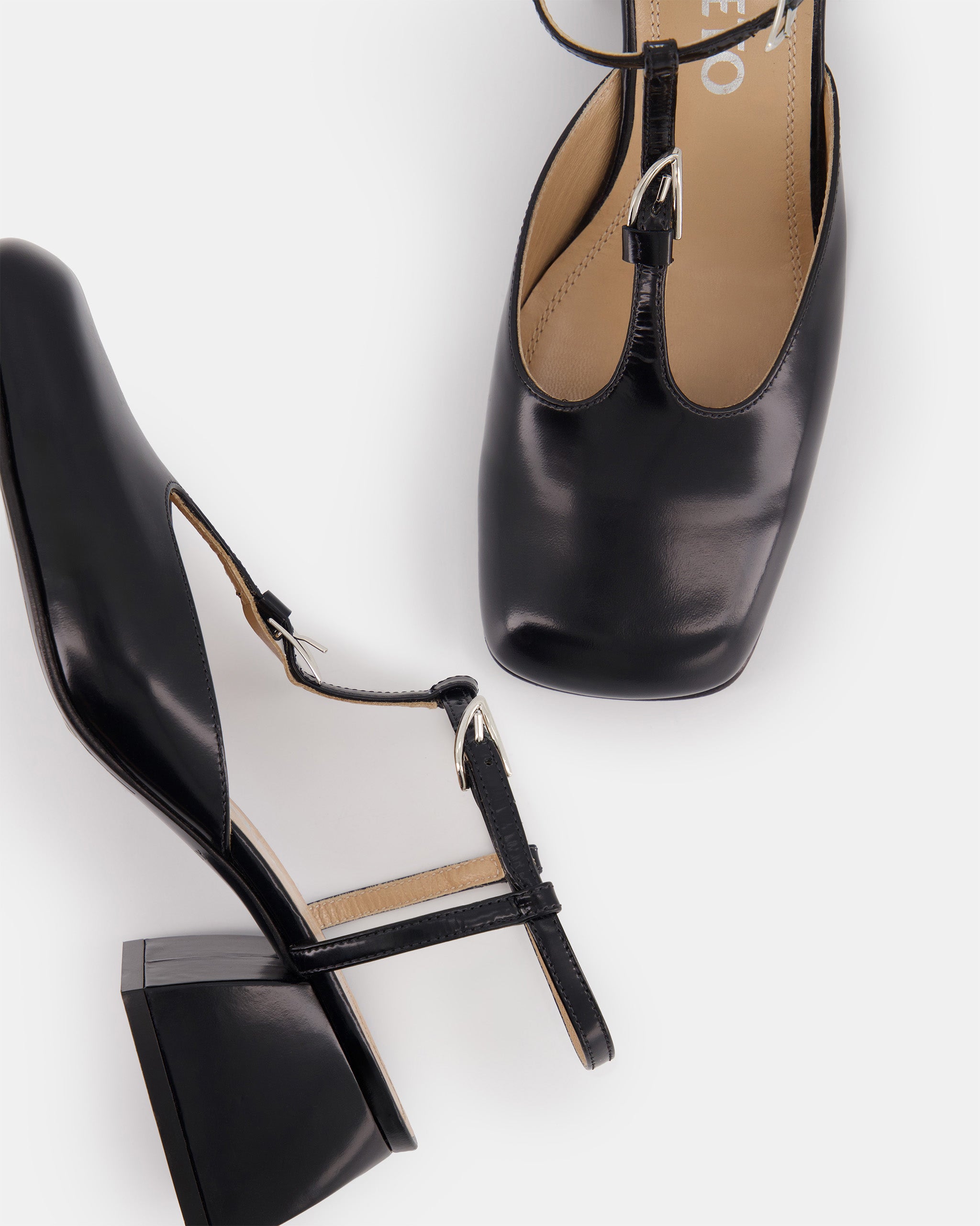 Nodaleto Bulla Blair Sandalen Schwarz Black Glassed