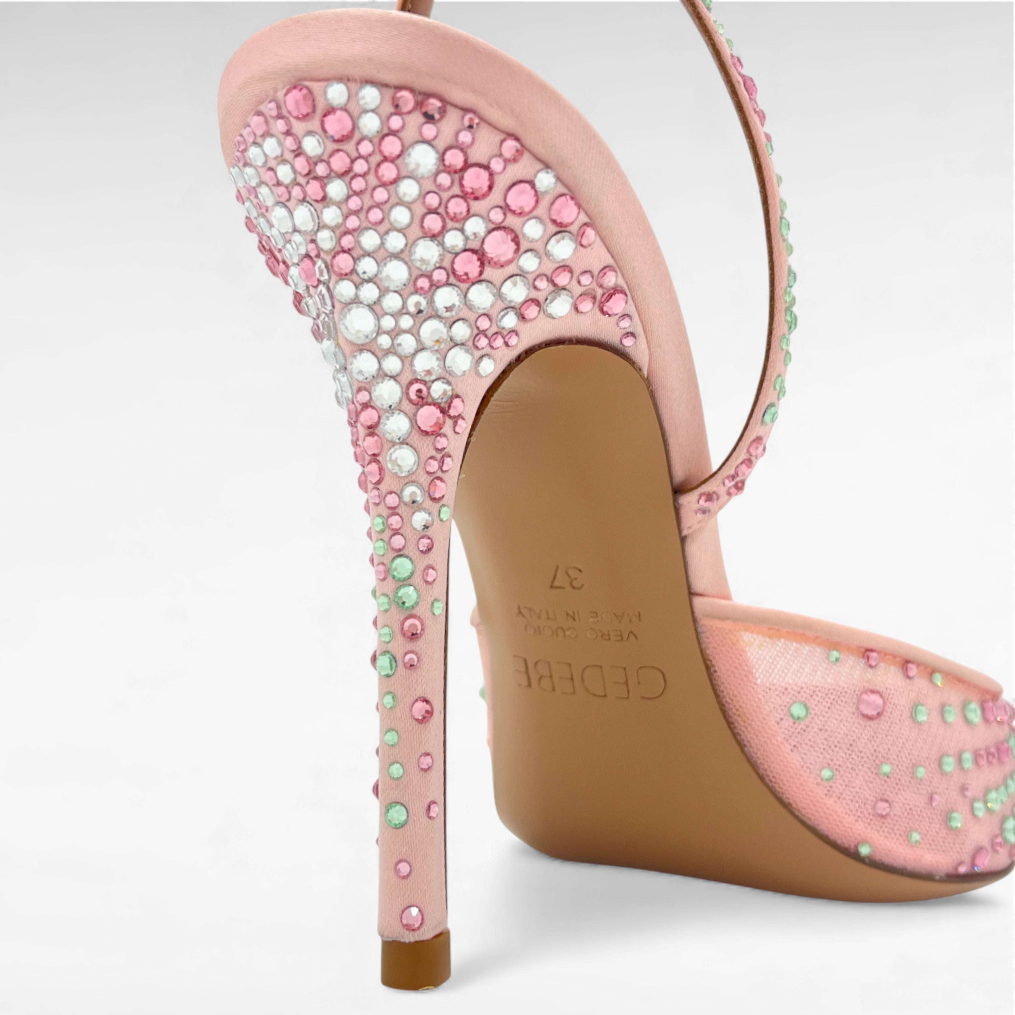Gedebe Anitta Slingback Pumps Kristall Gr.37-40