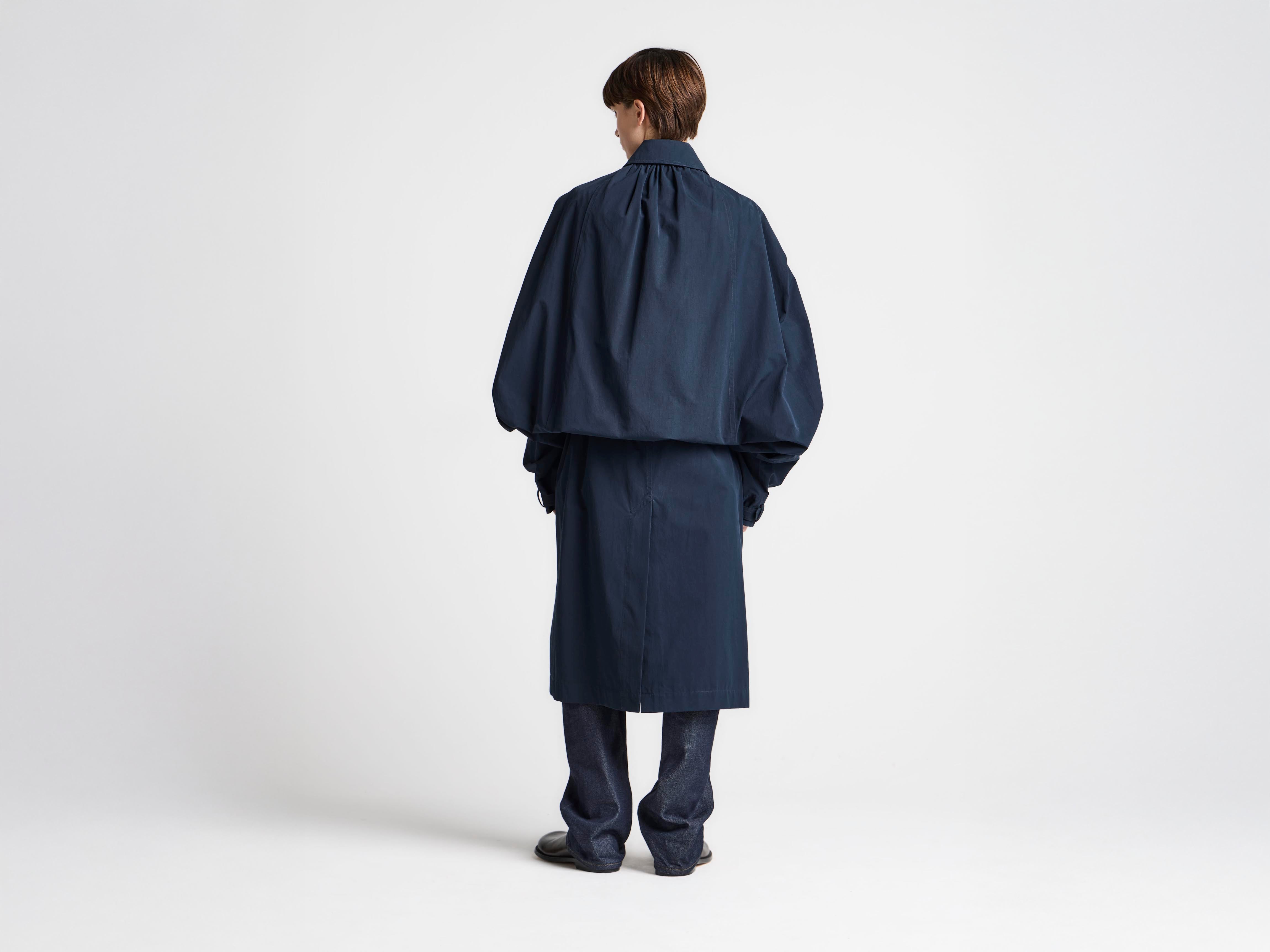 J.W.Anderson Cape Trench Coat Trenchcoat Dark Navy Gr. 04-14