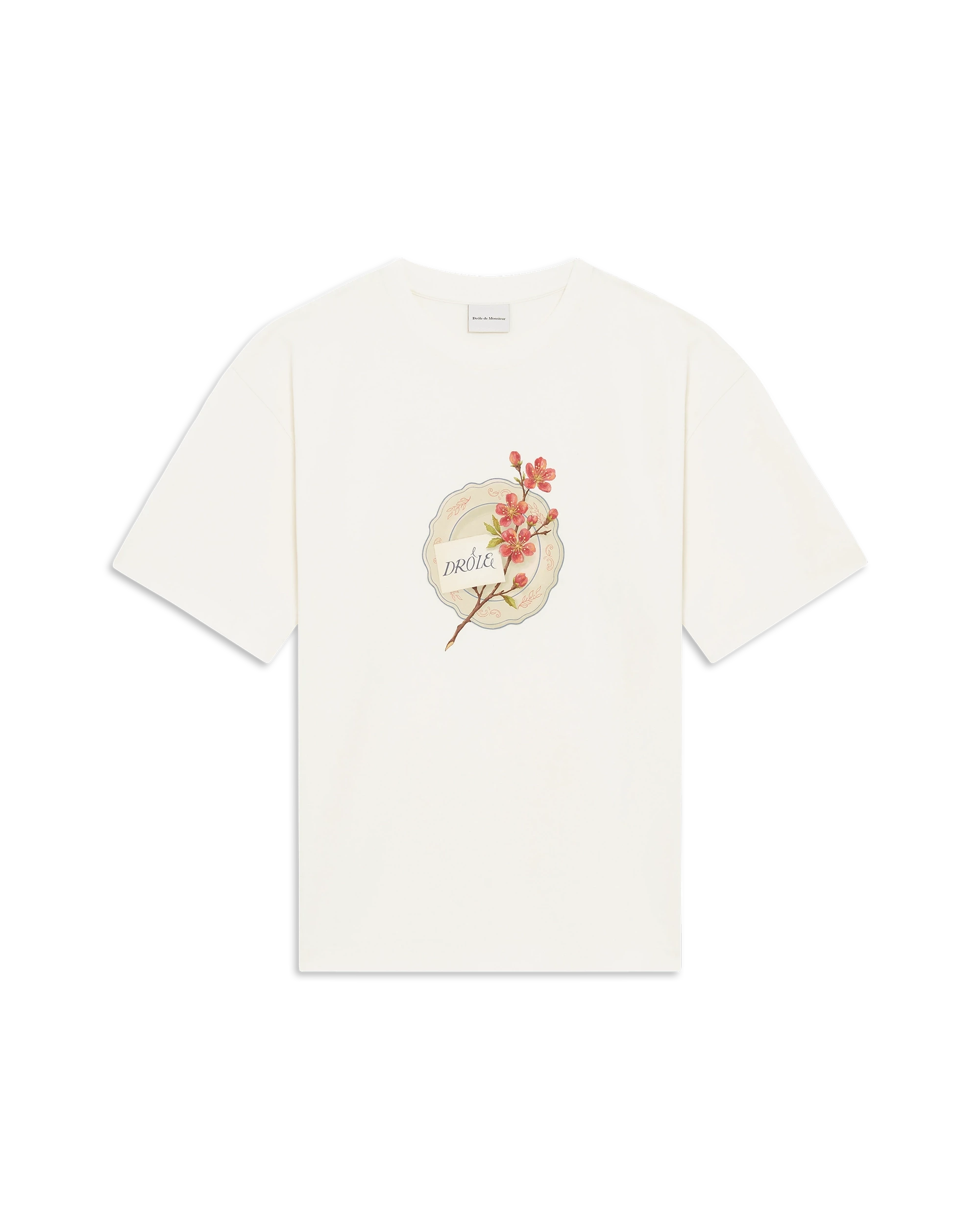 Drôle de Monsieur Drôle Porcelaine T-Shirt Off-White Print