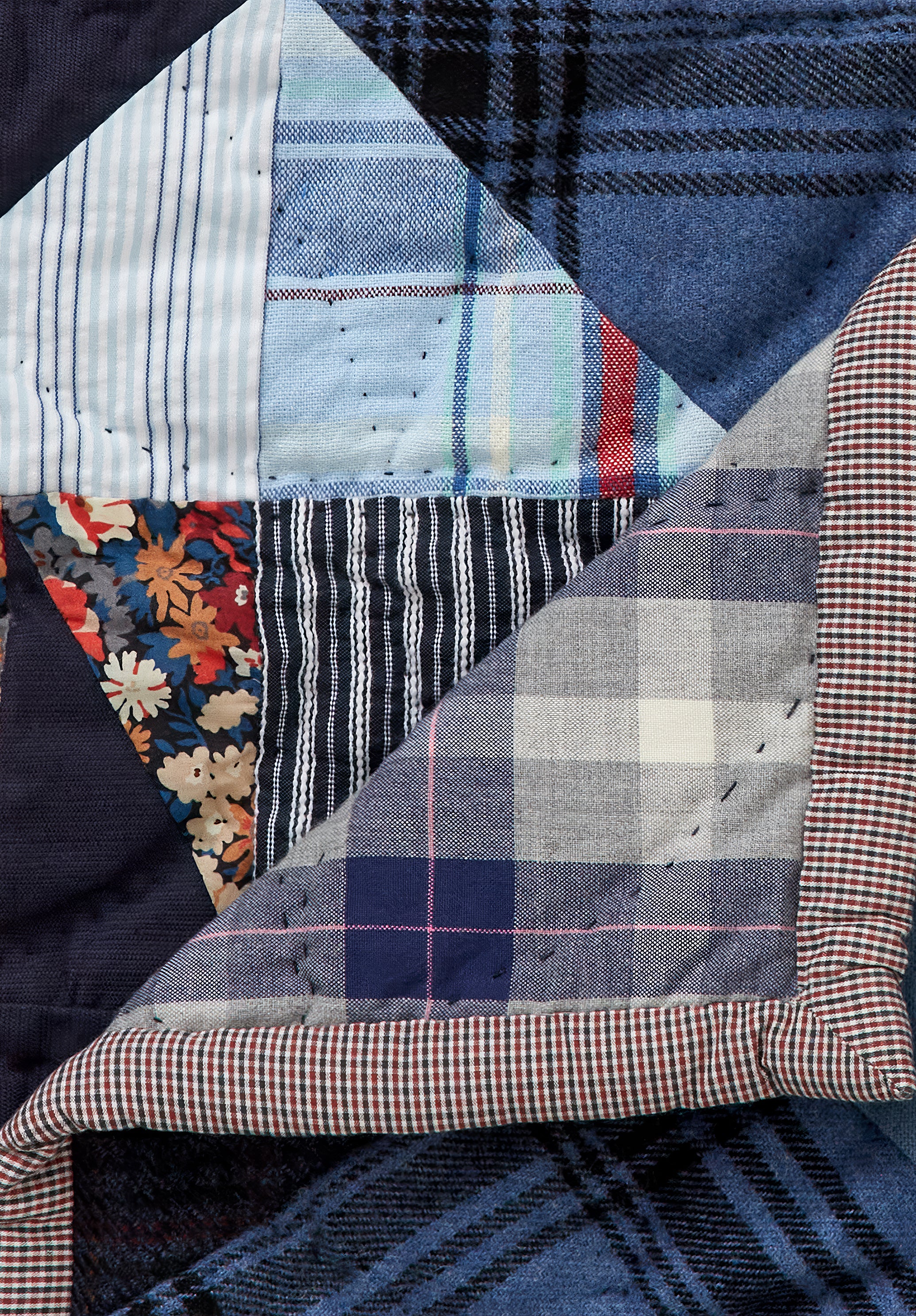 A.P.C. Machaon Steppdecke Patchwork bunt T2