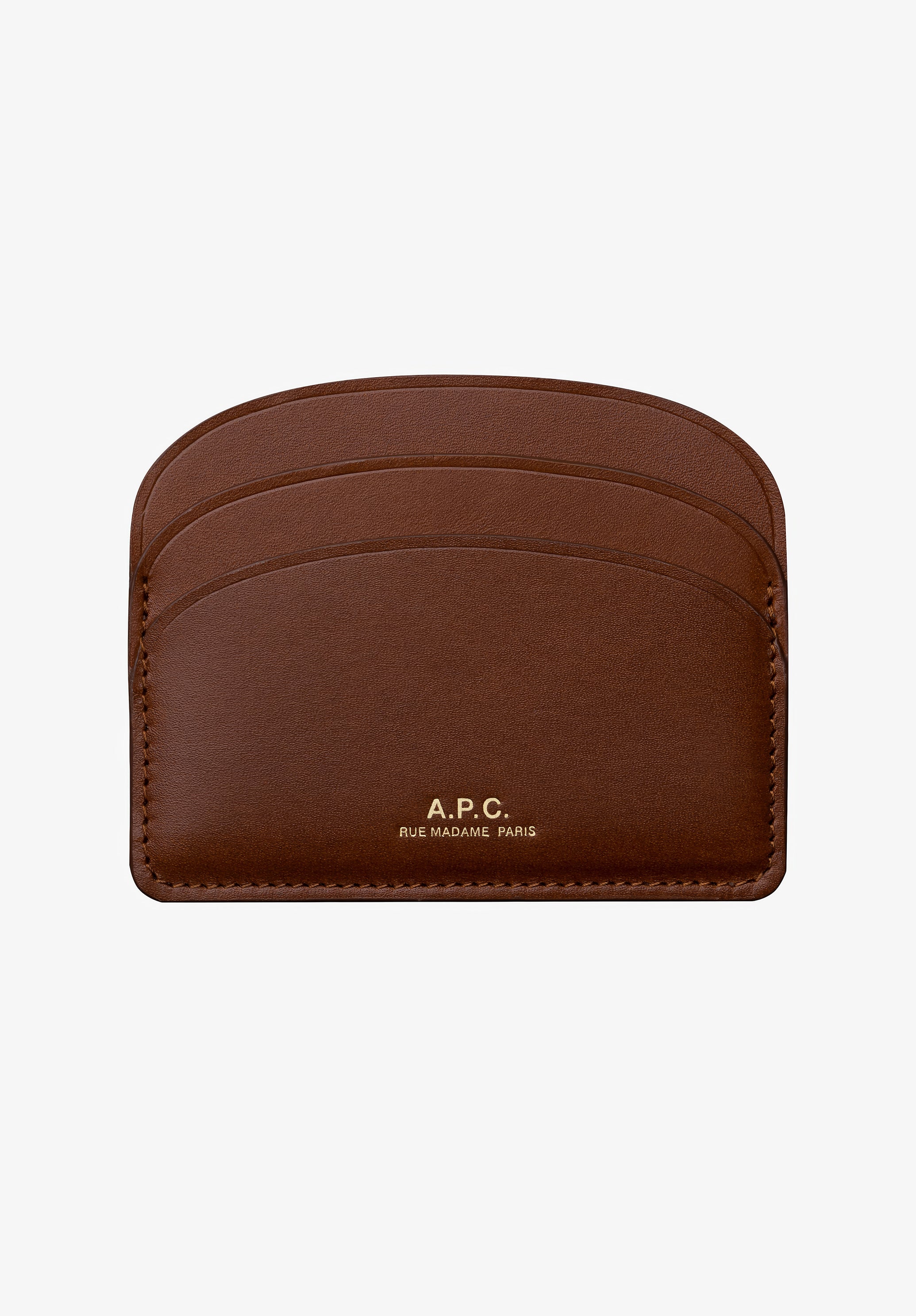 A.P.C. BAGS Demi-Lune Kartenhalter TU Rindsleder