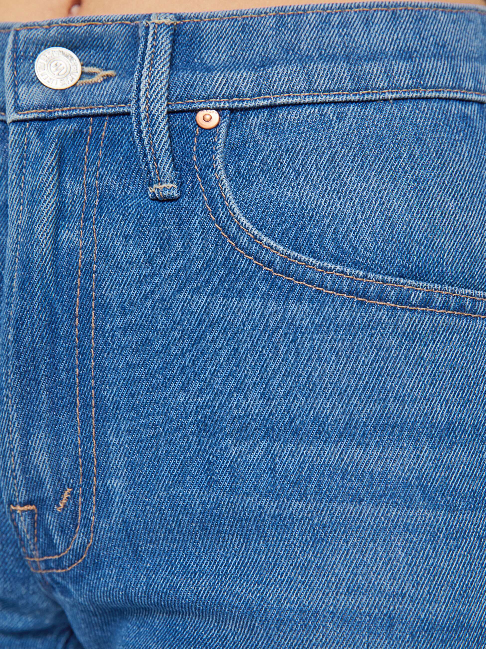 Mother Mid Rise Lasso Sneak Jeans Breaking New Ground