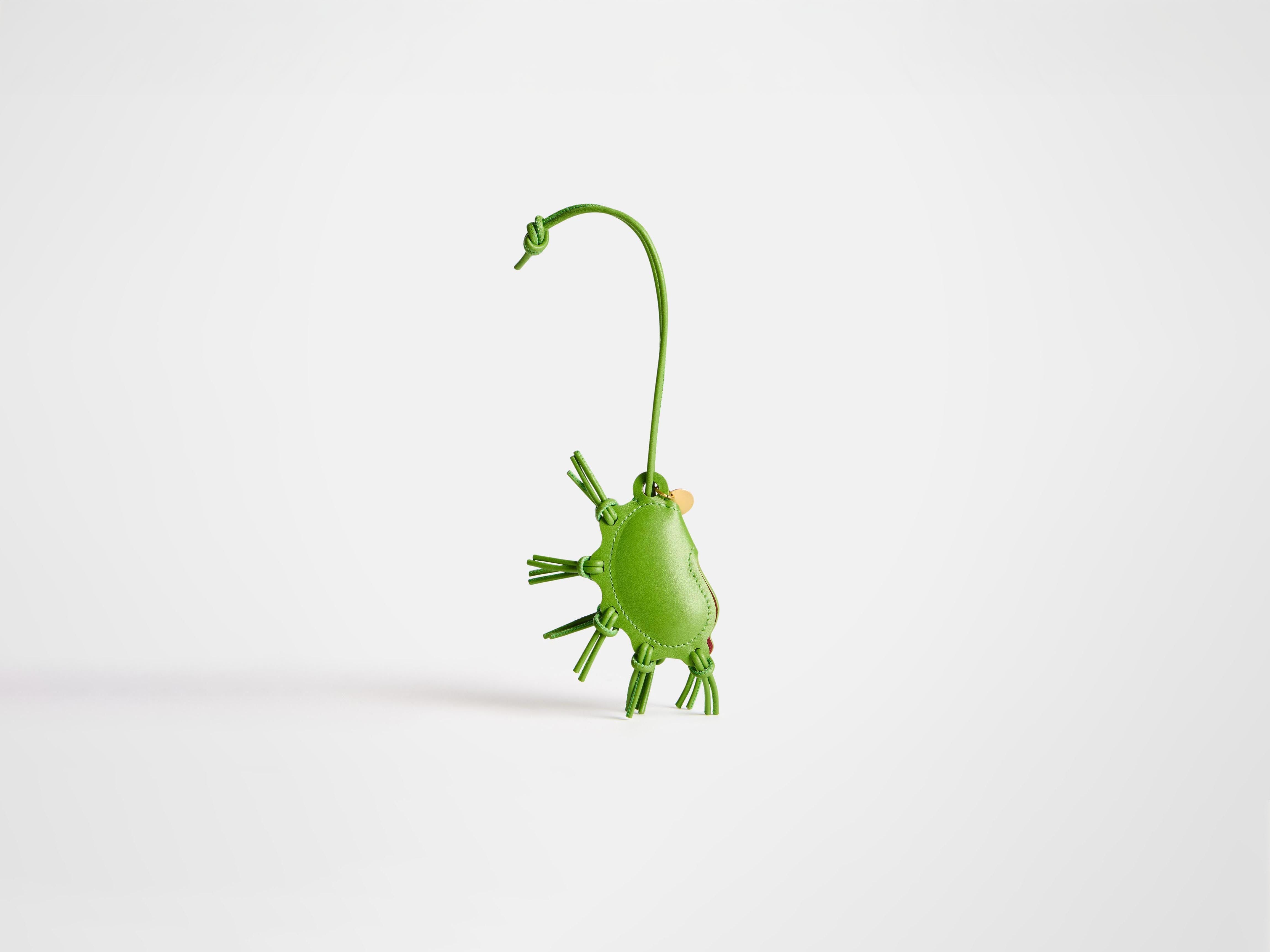 J.W.Anderson Venus Fly Trap Charm Leder