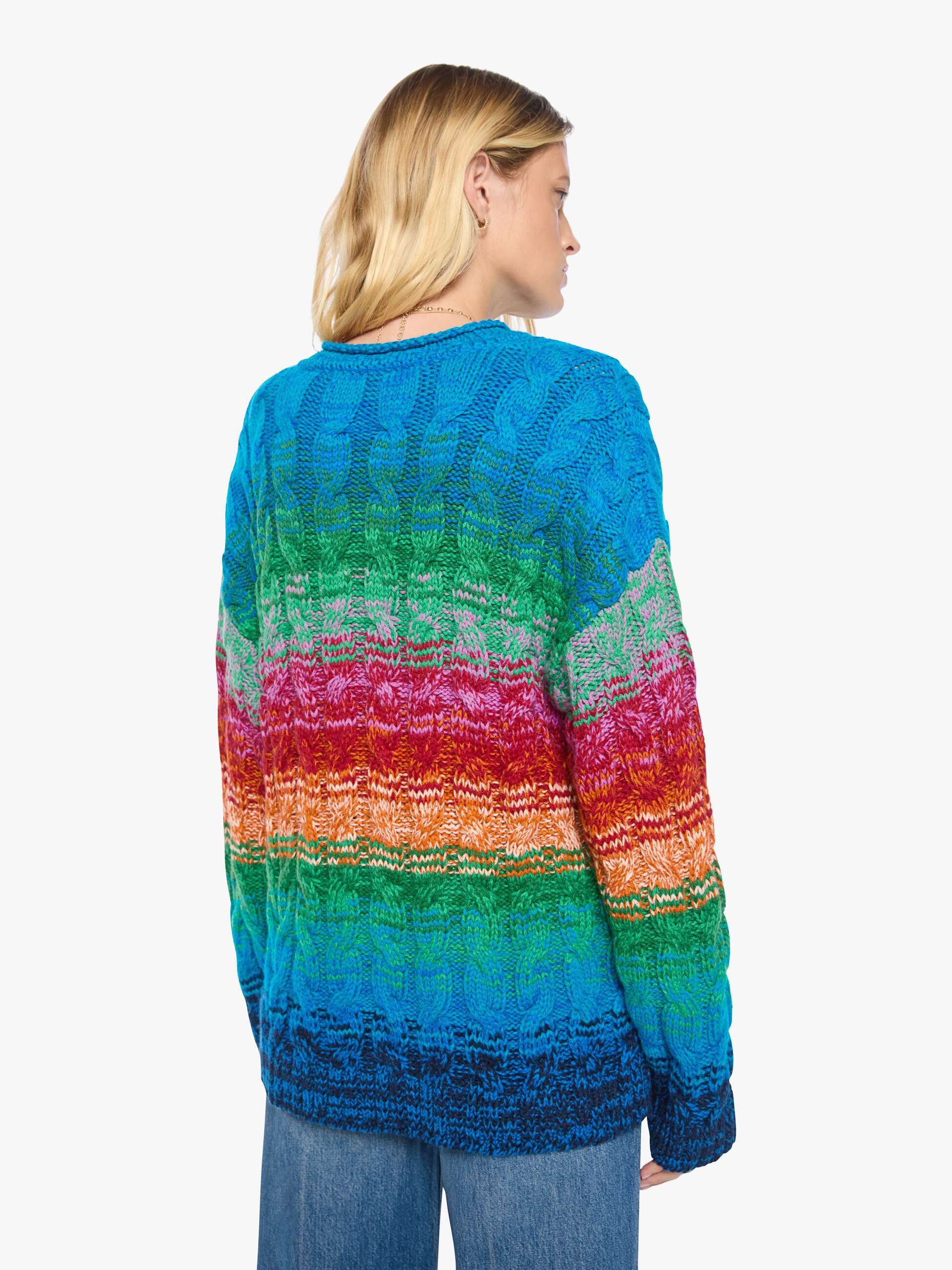 Mother The Biggie Cardigan Strickjacke Bunt Alpaka