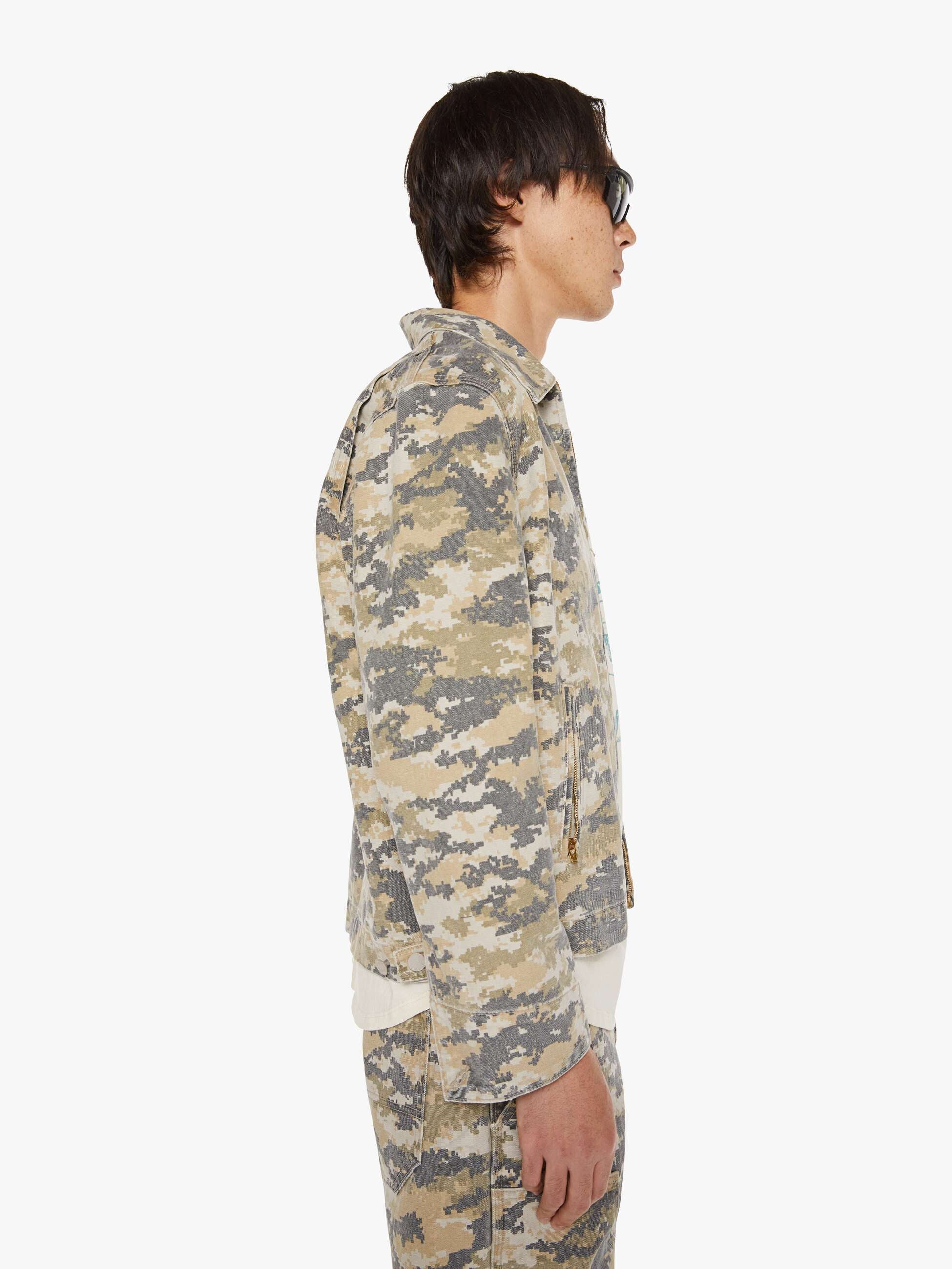 Mother No Reception Jacke What The Duck Camo Baumwolle