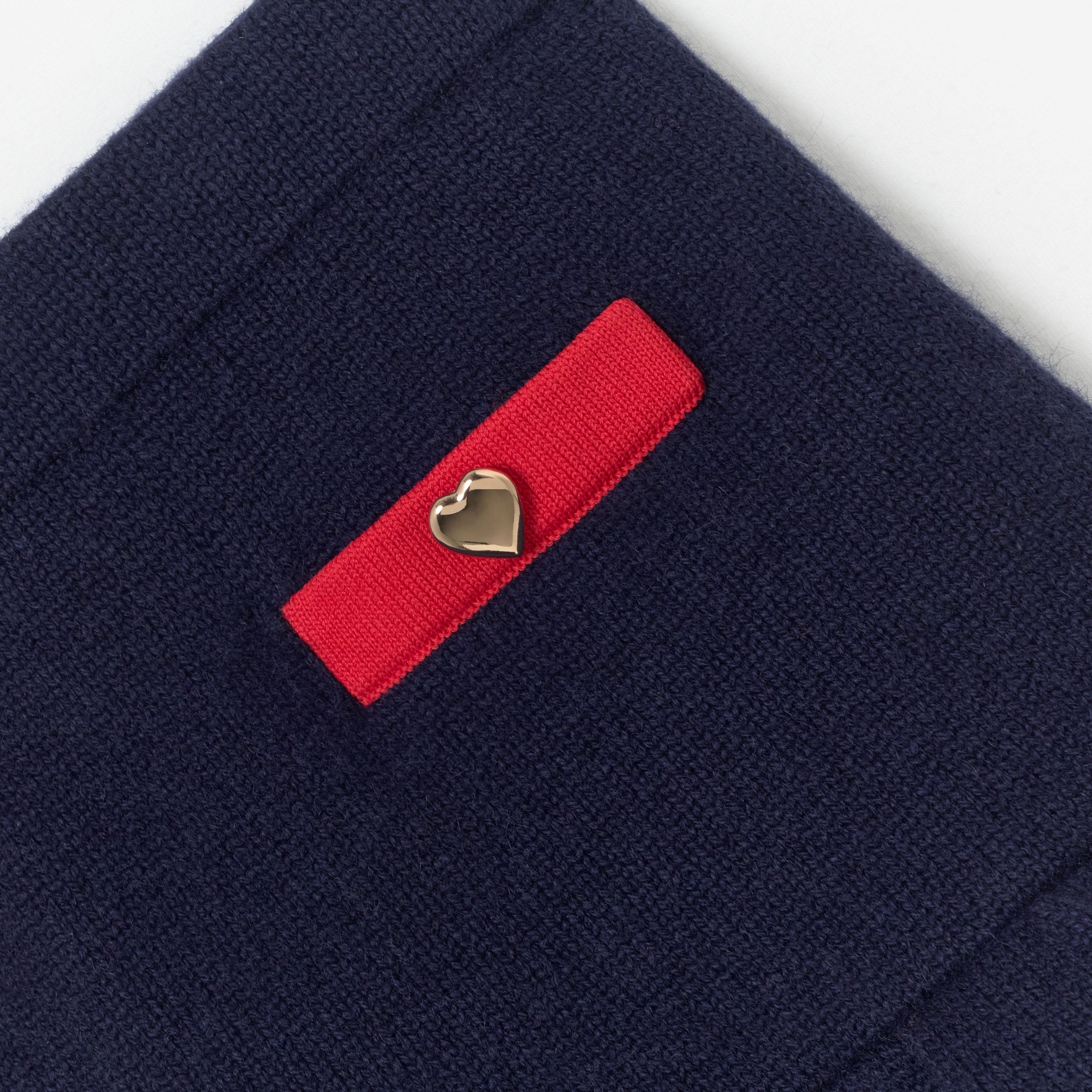 Self Portrait Navy Wool Knit Skirt Strickrock Navy Blau