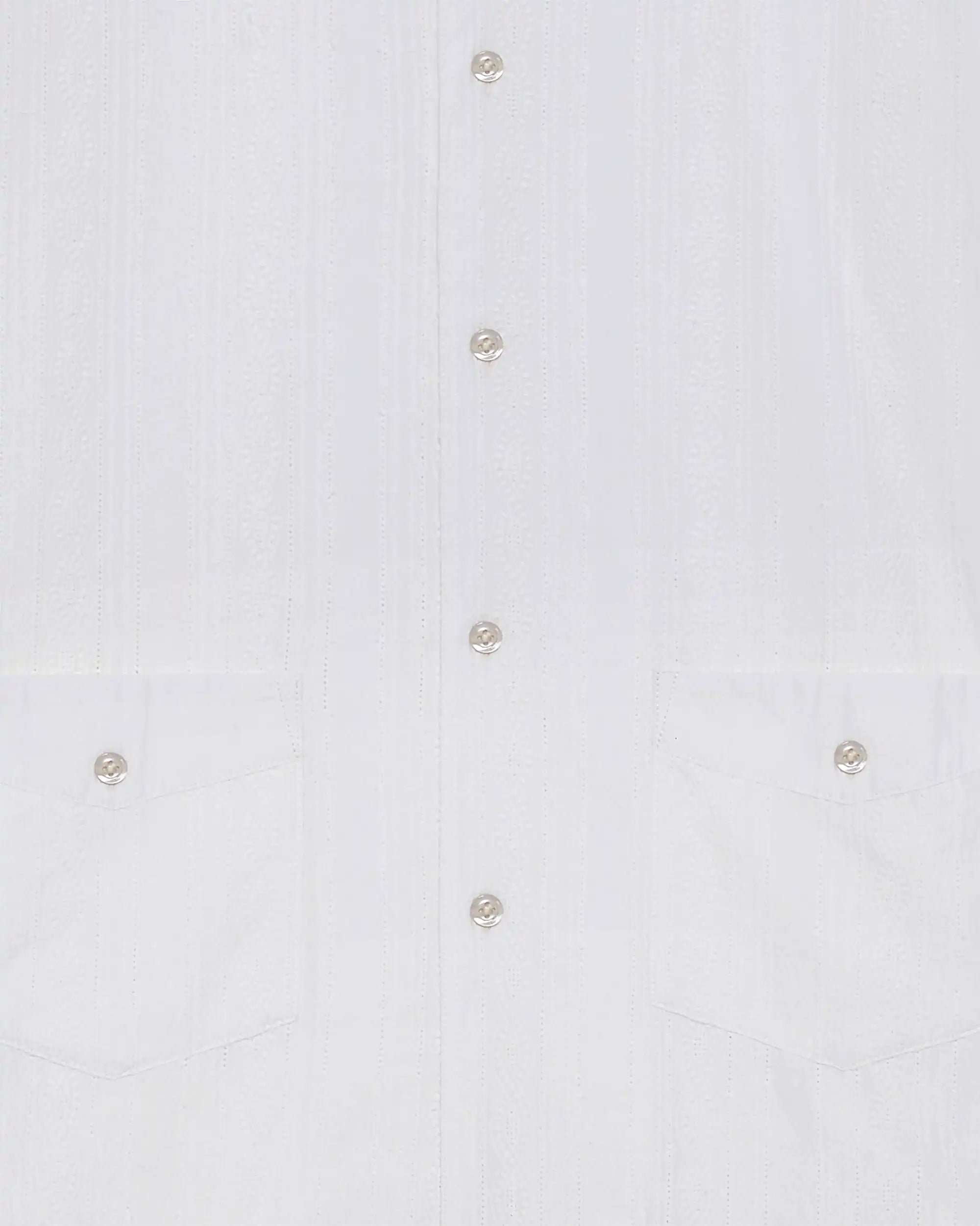 Drôle De Monsieur Chemise Cubaine Coton Hemd Weiß Stickerei