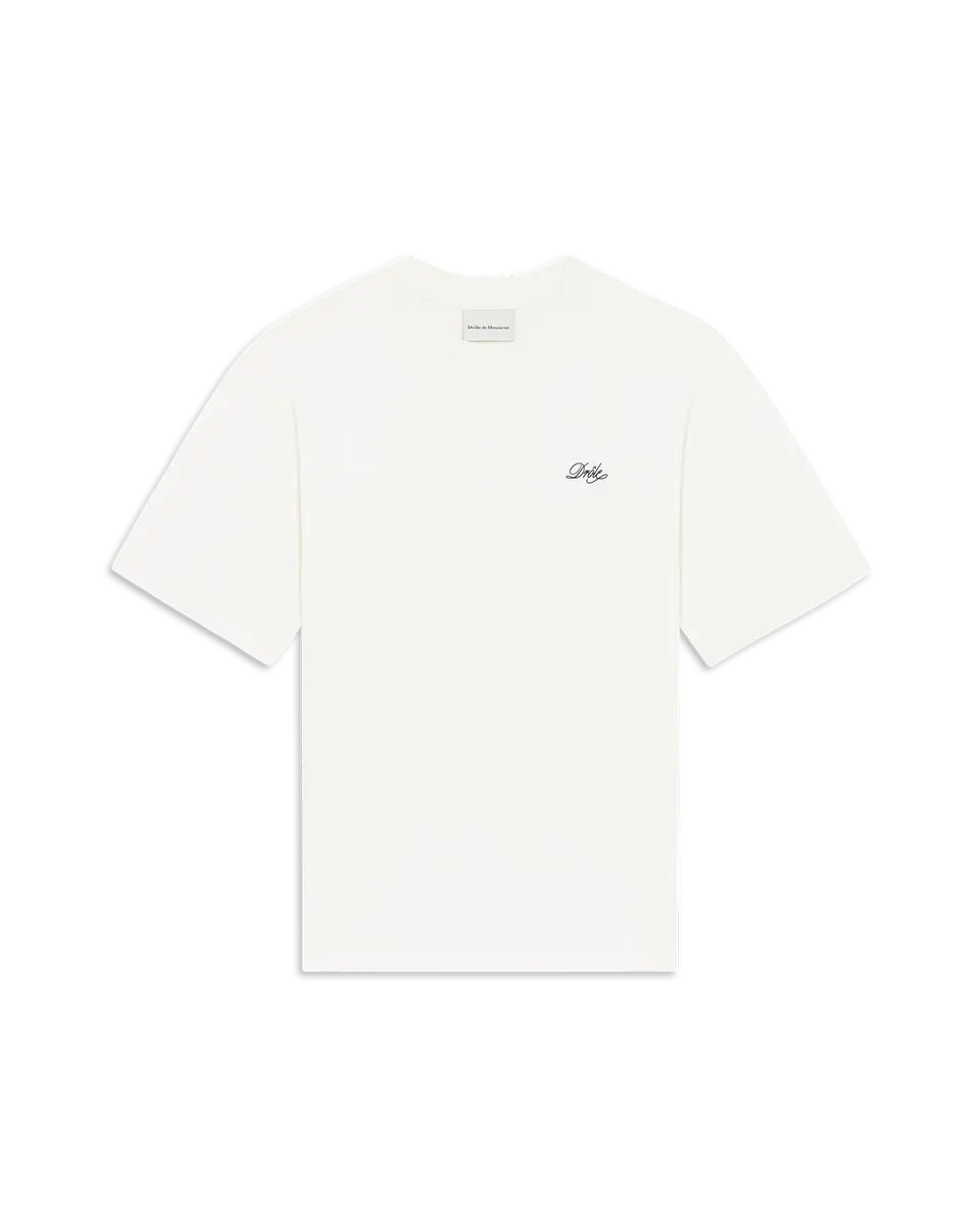 Drôle De Monsieur Belissima T-Shirt off-white Baumwolle Print