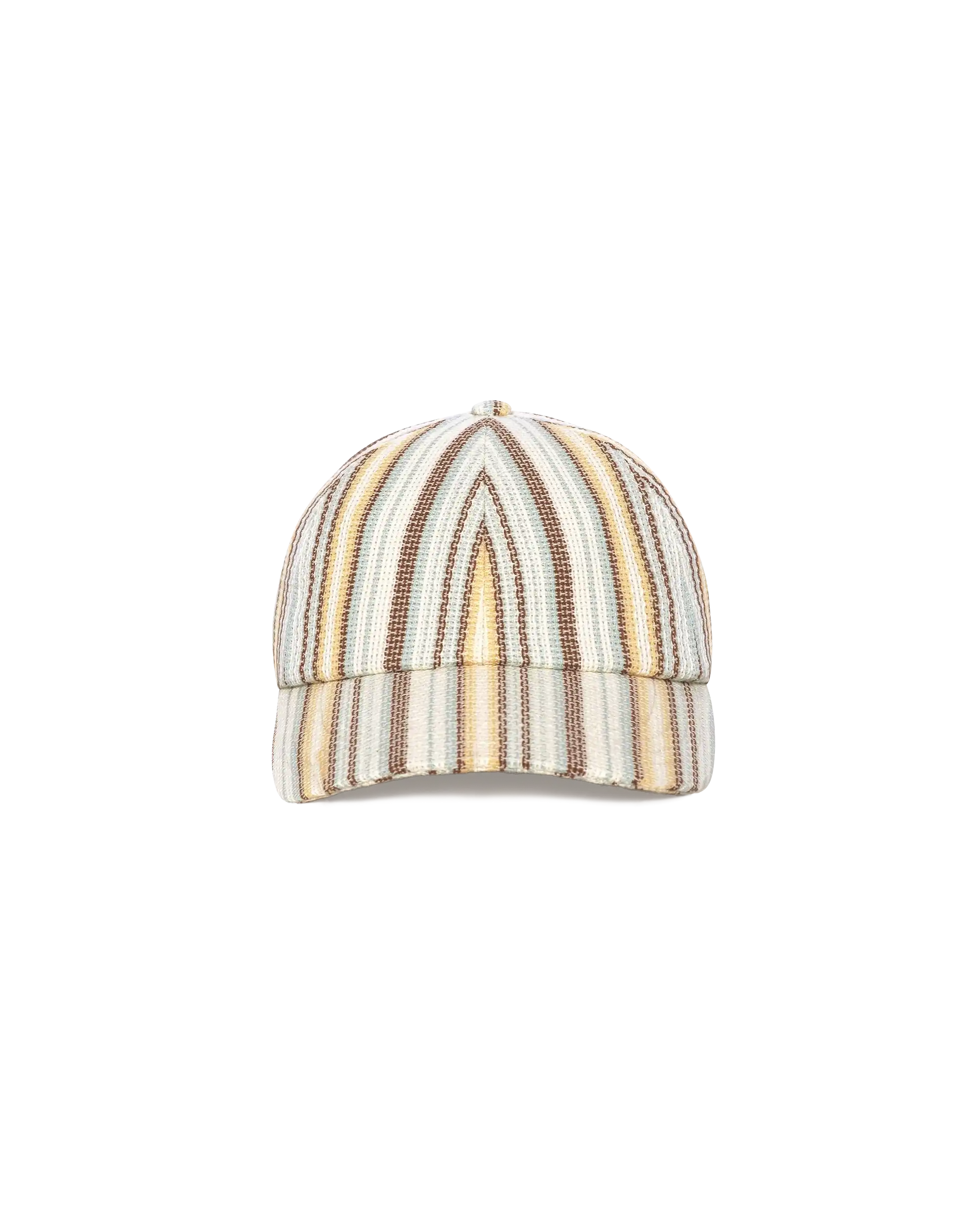Drôle De Monsieur Casquette à Rayures Cap Off White Baumwolle OS