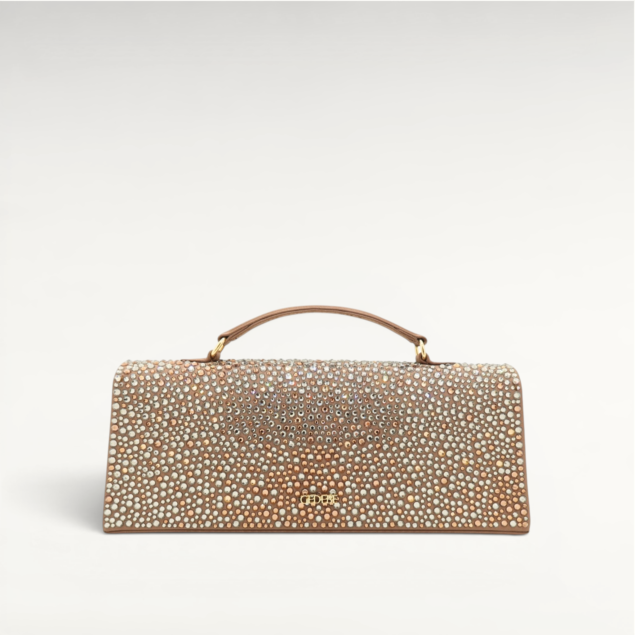 Gedebe Sophie Clutch Abendtasche Kristalle mit Kette