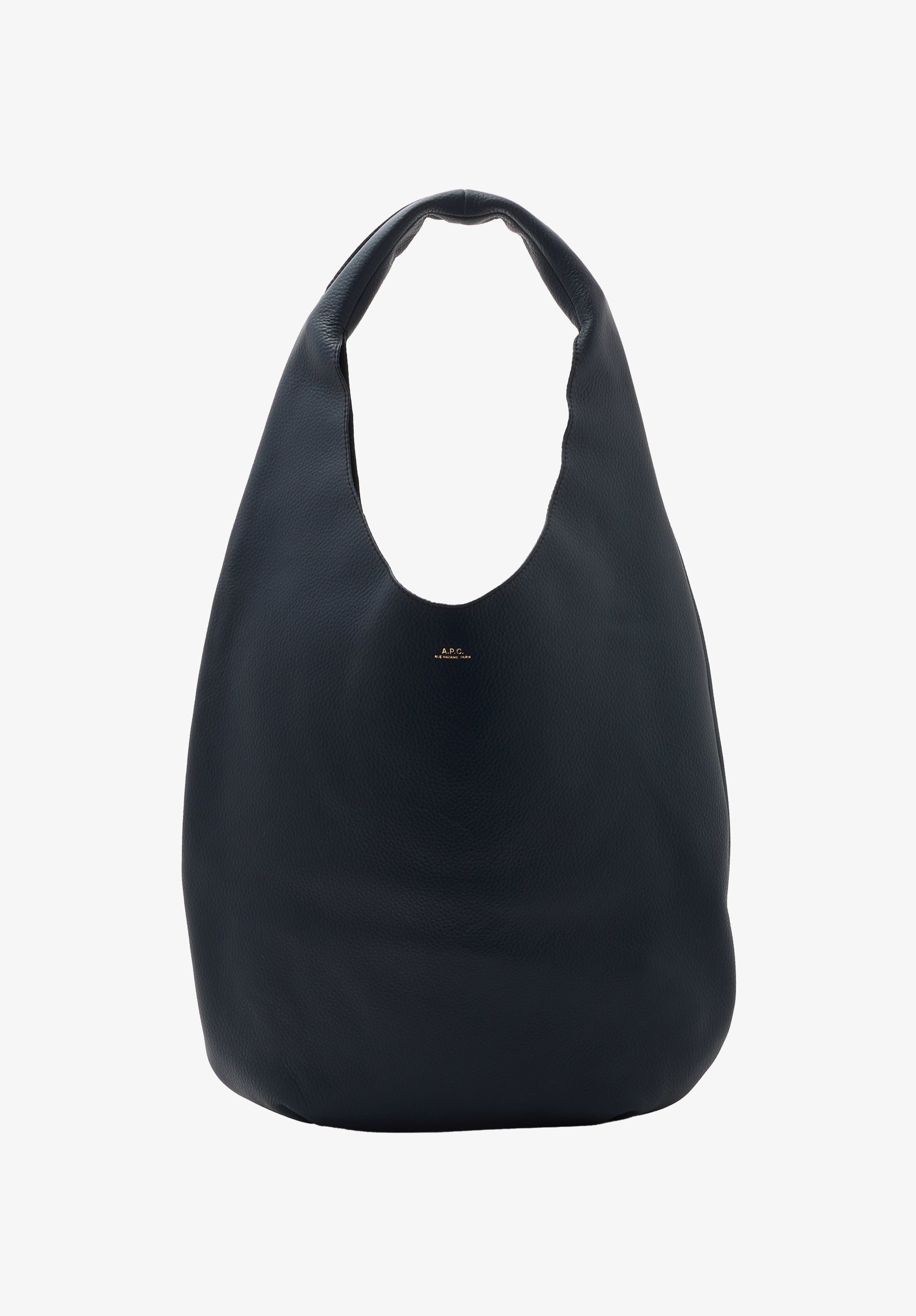 A.P.C. Le Neige Tasche Leder schwarz Tote Bag TU