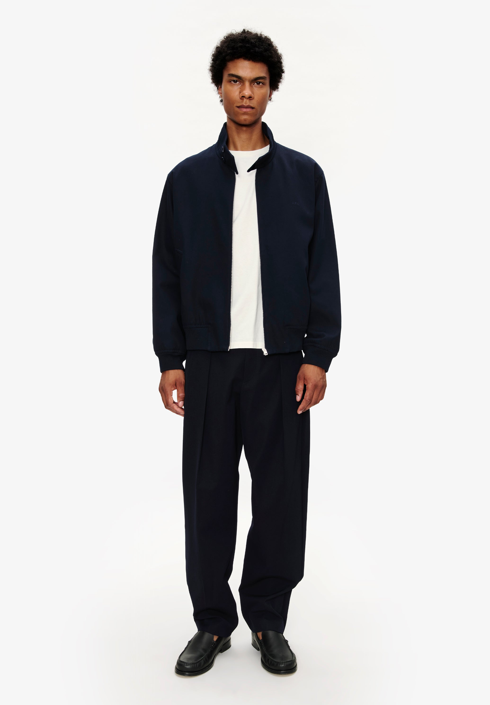 A.P.C. Jacke mit Reißverschluss Baumwolle M