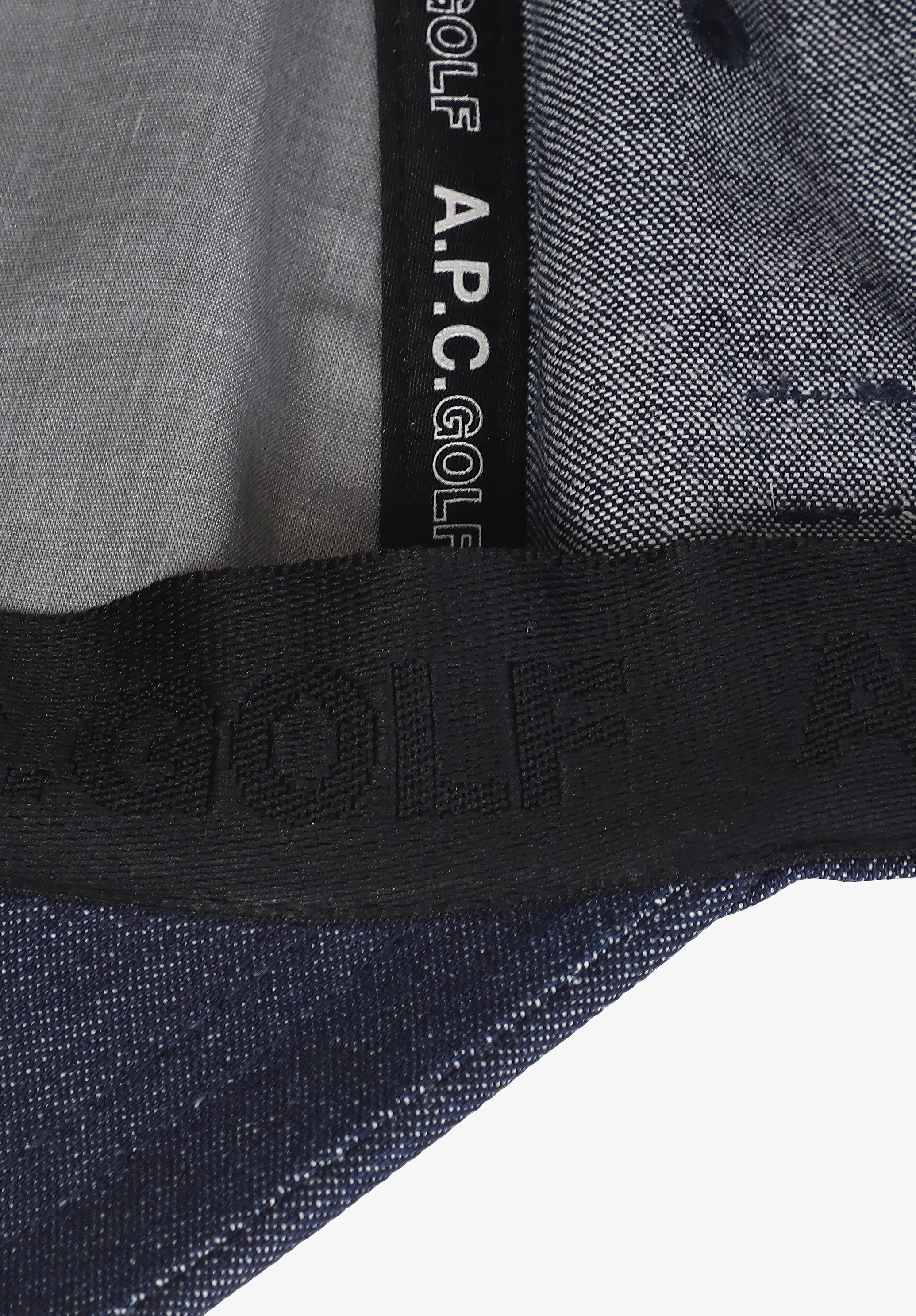 A.P.C. Golf Cap Baumwoll-Cap mit Tee-Halter Gr. M
