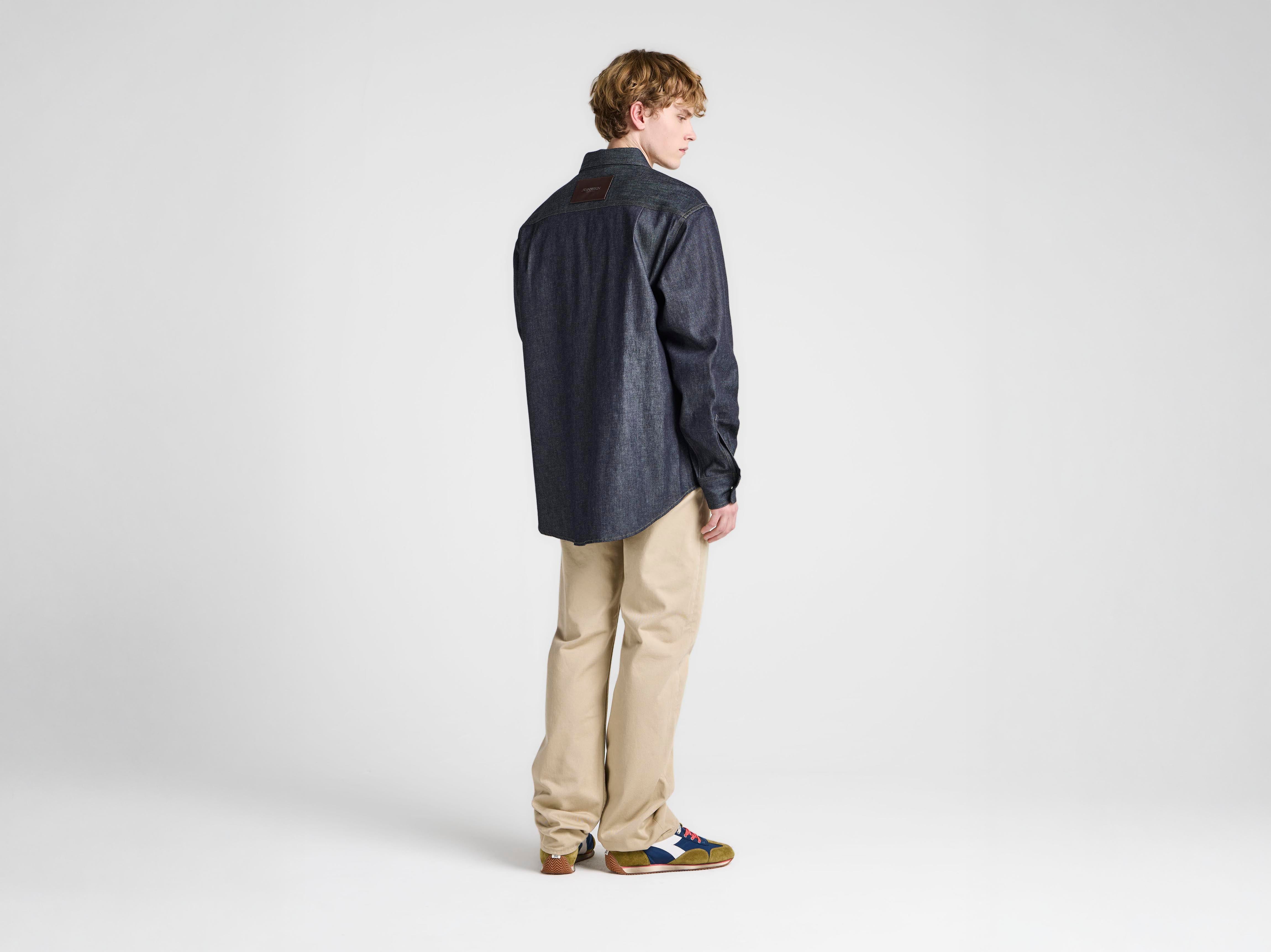 J.W.Anderson Denim Overshirt Herren indigo Japan-Denim