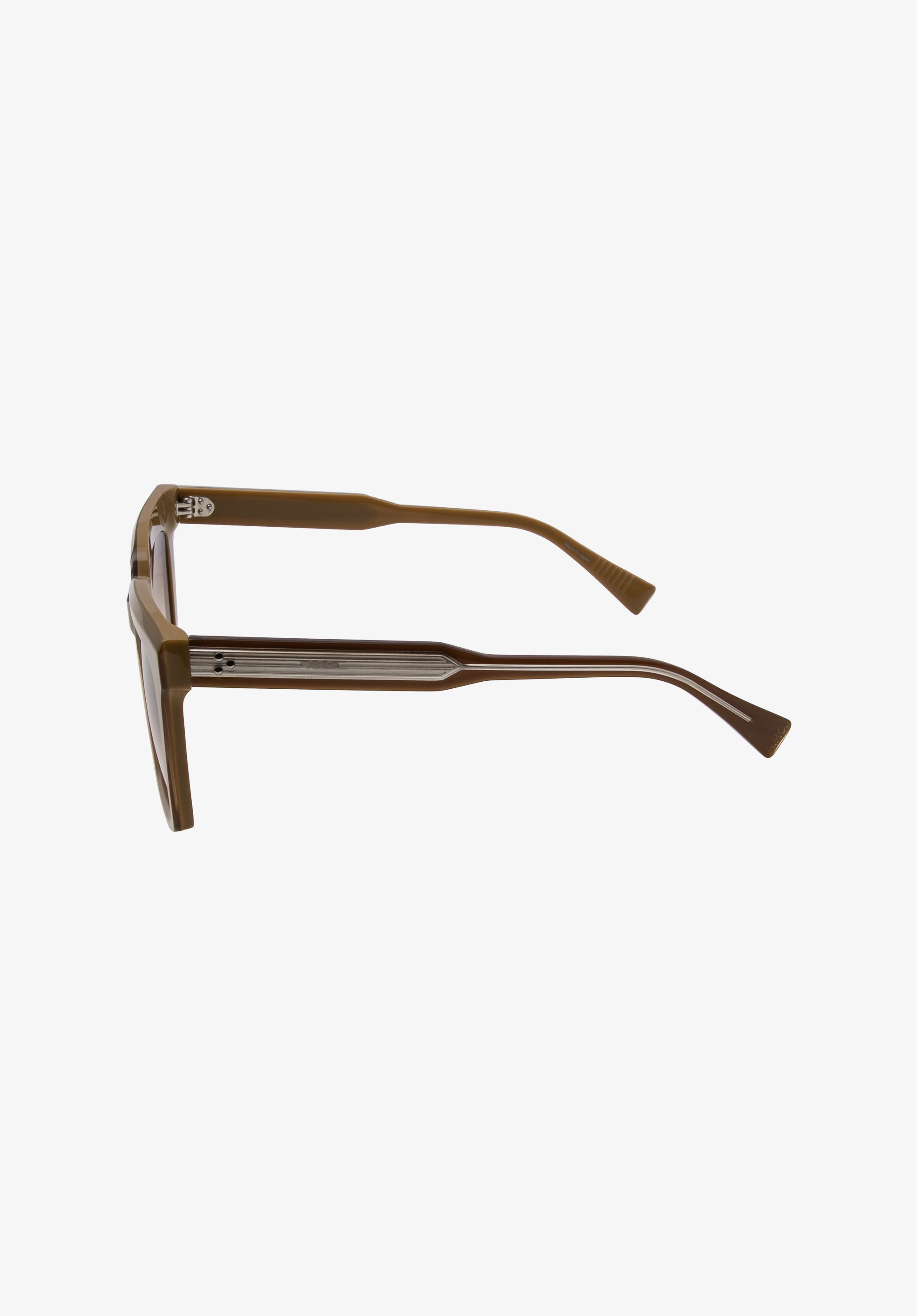 A.P.C. Les Carrées Sonnenbrille braun TU UV-Schutz