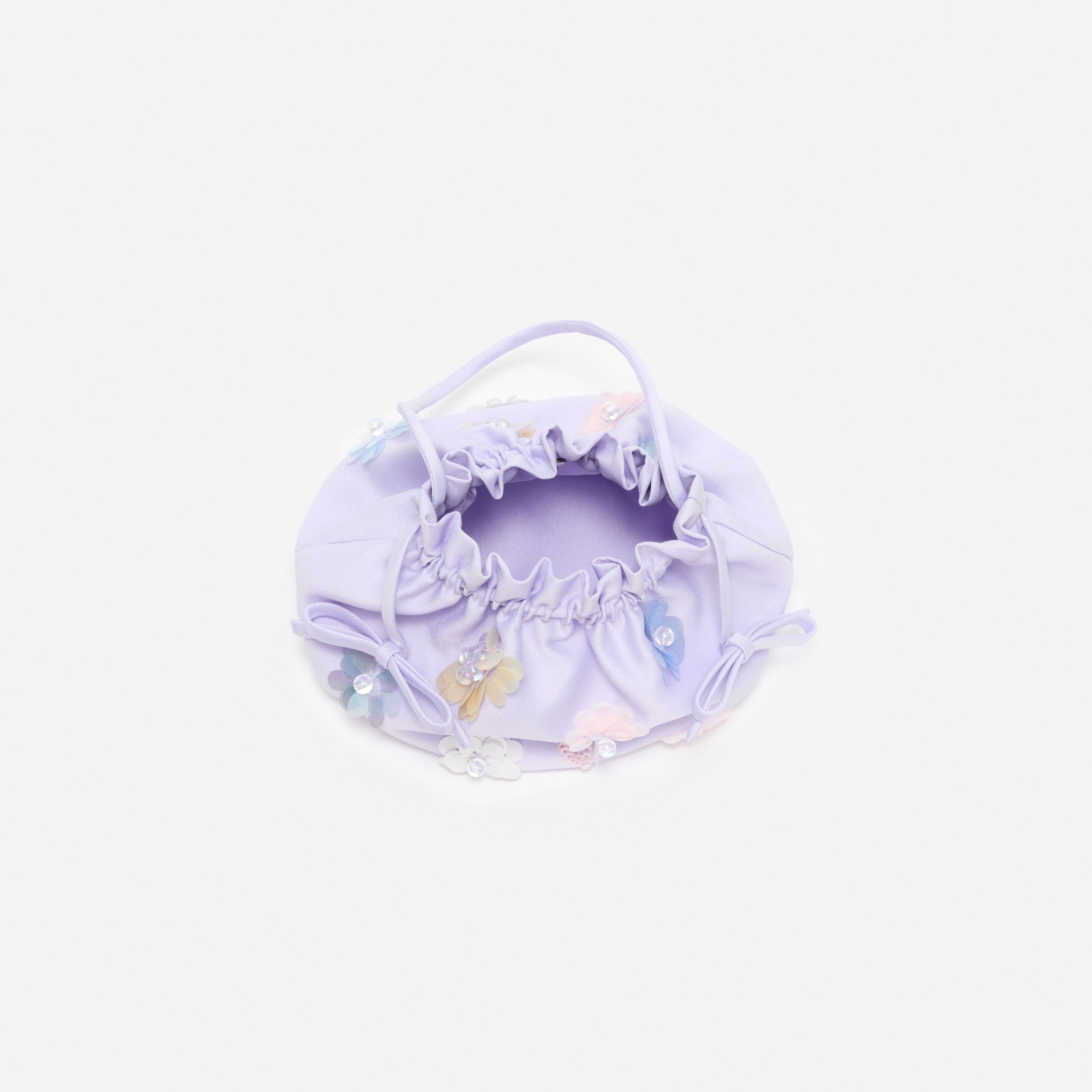 Self Portrait Lilac Flower Pouch Tasche Flieder Taft One Size