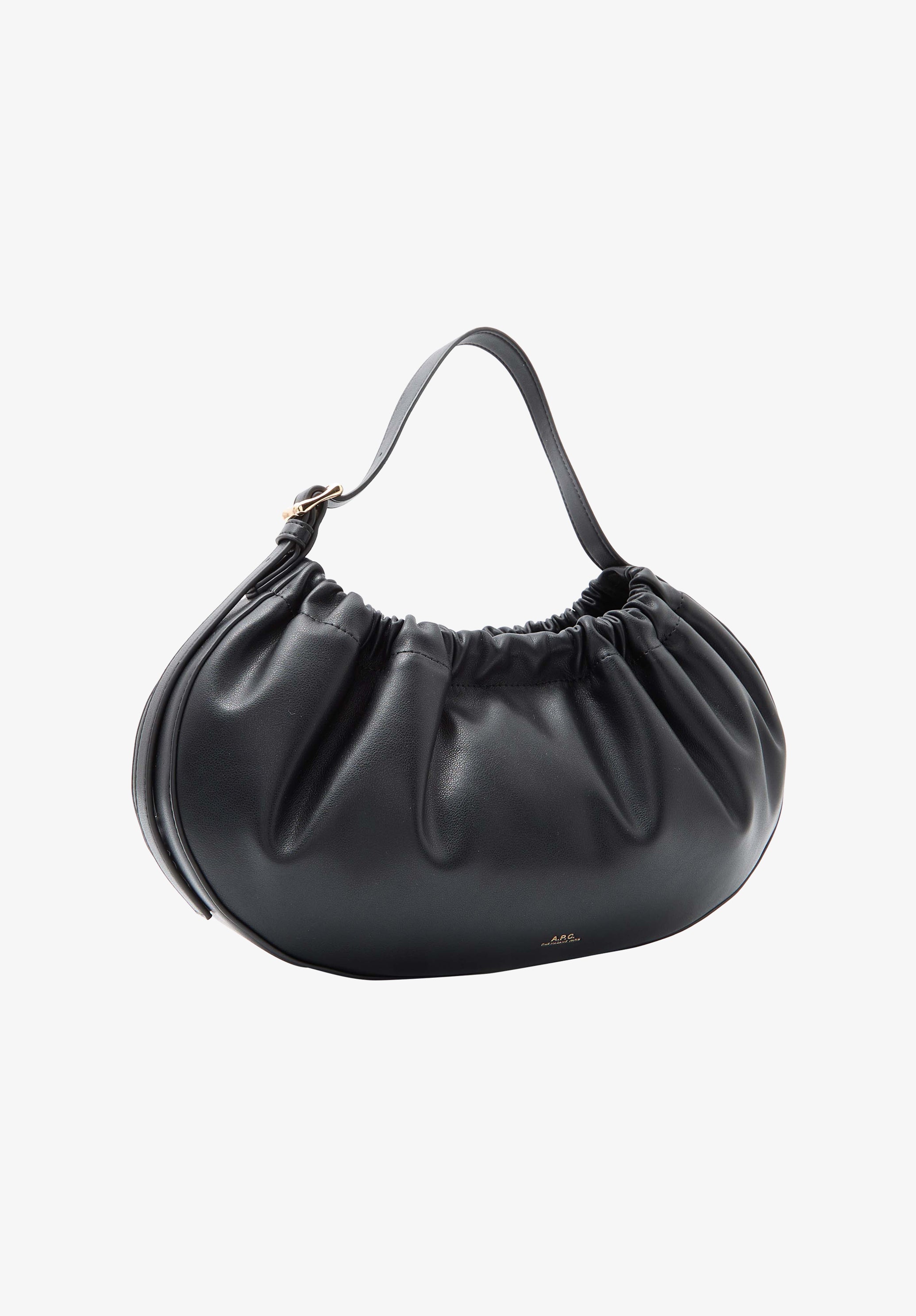 A.P.C. Ninon Hoop Tasche TU Leder-Optik Magnetverschluss