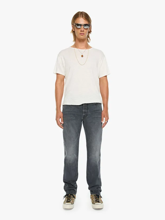 Mother The Mega Neat Dead To Rights Jeans dunkelgrau