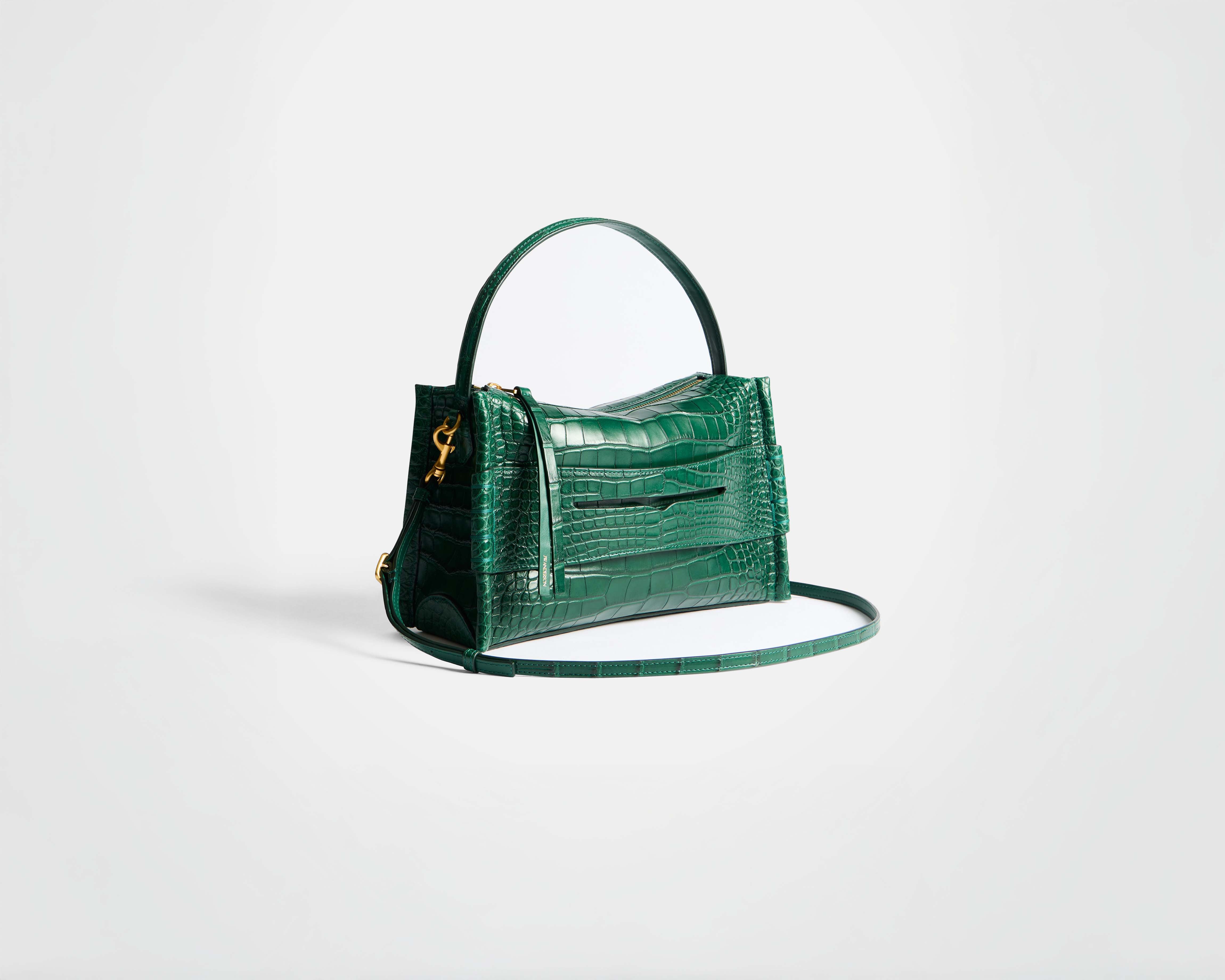 J.W.Anderson Bags Loafer Tasche Pinie Alligatorleder