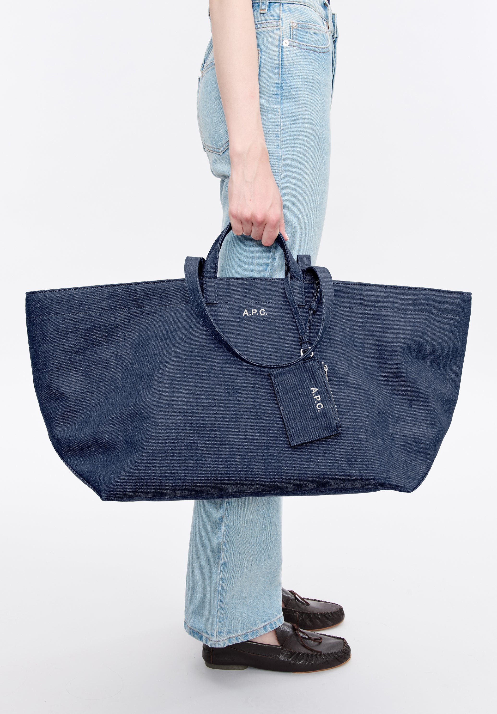A.P.C. Le Drummer Stofftasche Schultertasche TU