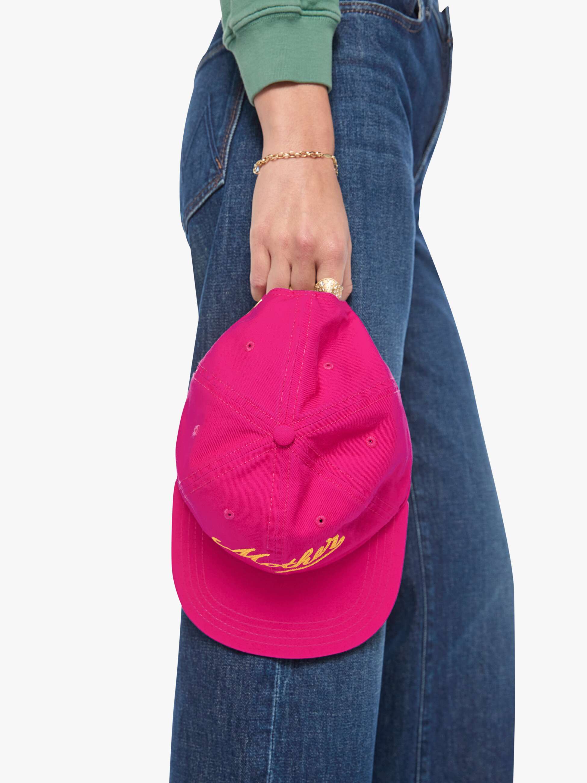 Mother Hats Off Cap Pink Sapphire Baumwolle O/S