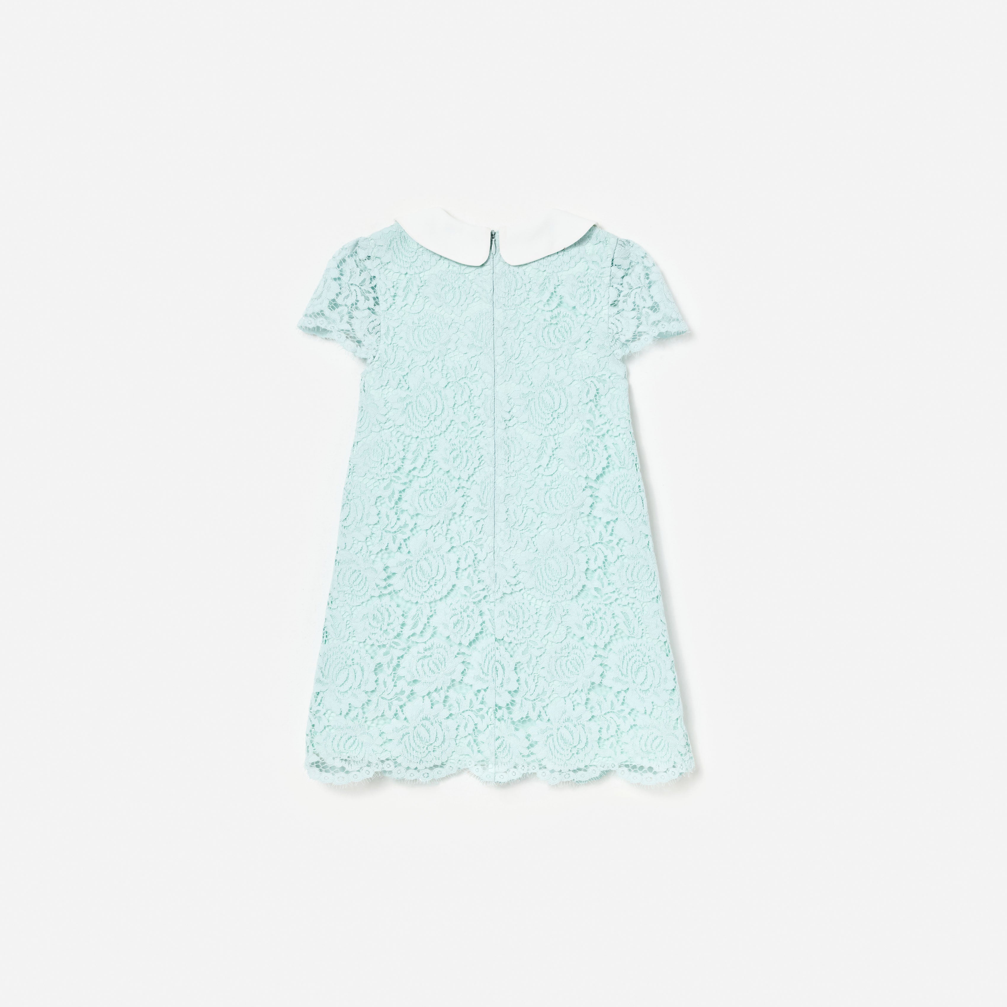 Self Portrait Mint Lace Kinderkleid Spitze Kragen