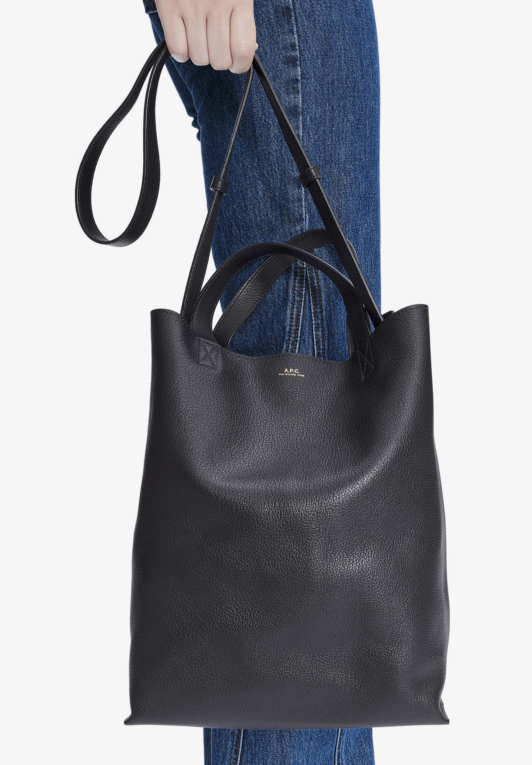 A.P.C. Maiko Medium Tragetasche TU Leder