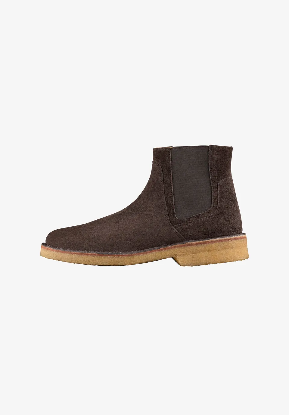A.P.C. Theodore Boots Leder Stiefel Gr. 43 braun Kreppsohle