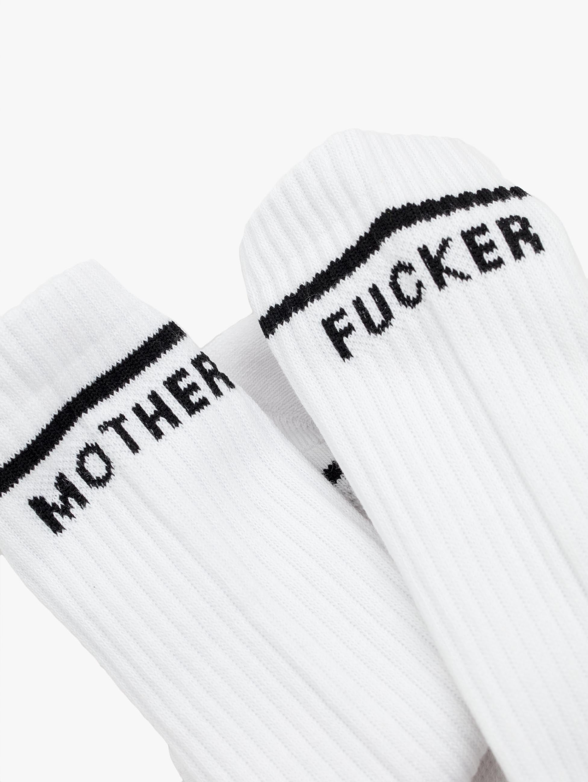 Mother Baby Steps MF White Socken Weiß O/S Strick