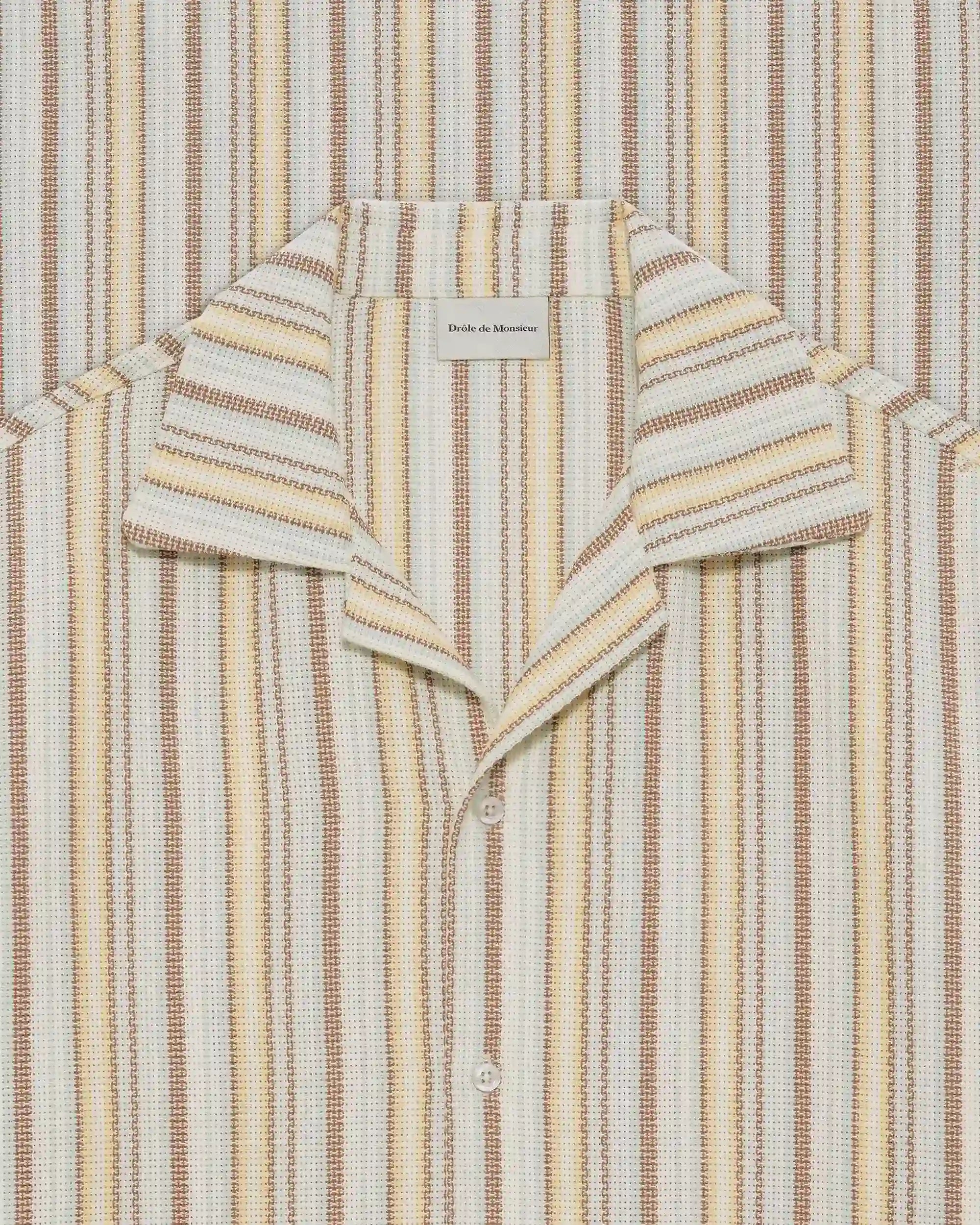 Drôle De Monsieur Chemise Rayée Streifenhemd Bunt