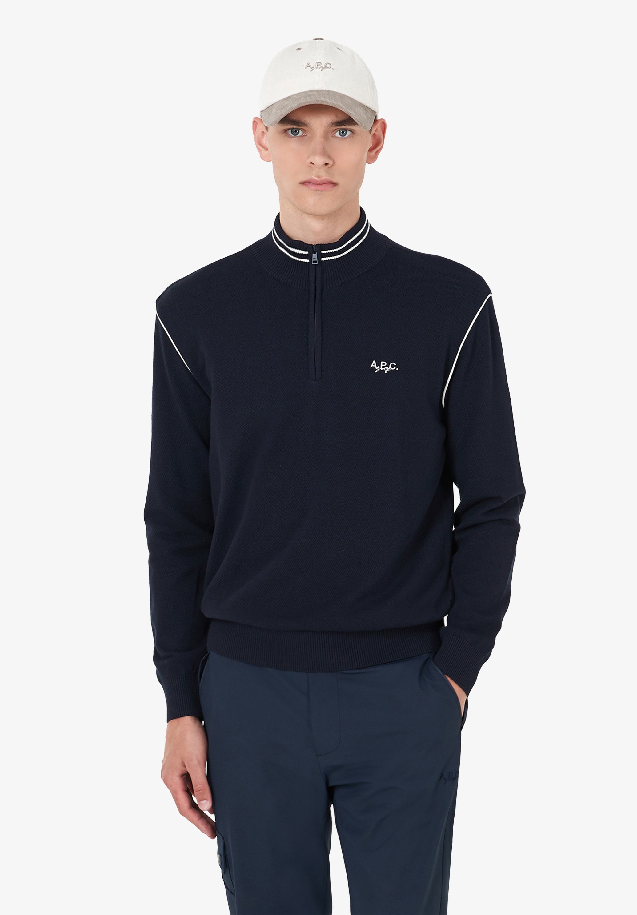 A.P.C. Golf Cap Tee-Halter Baumwolle Gr. M