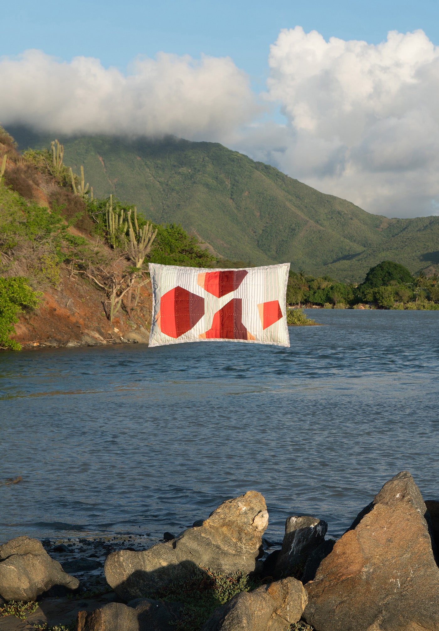 A.P.C. Quilt Sul Balcone Patchwork Decke limitiert TU
