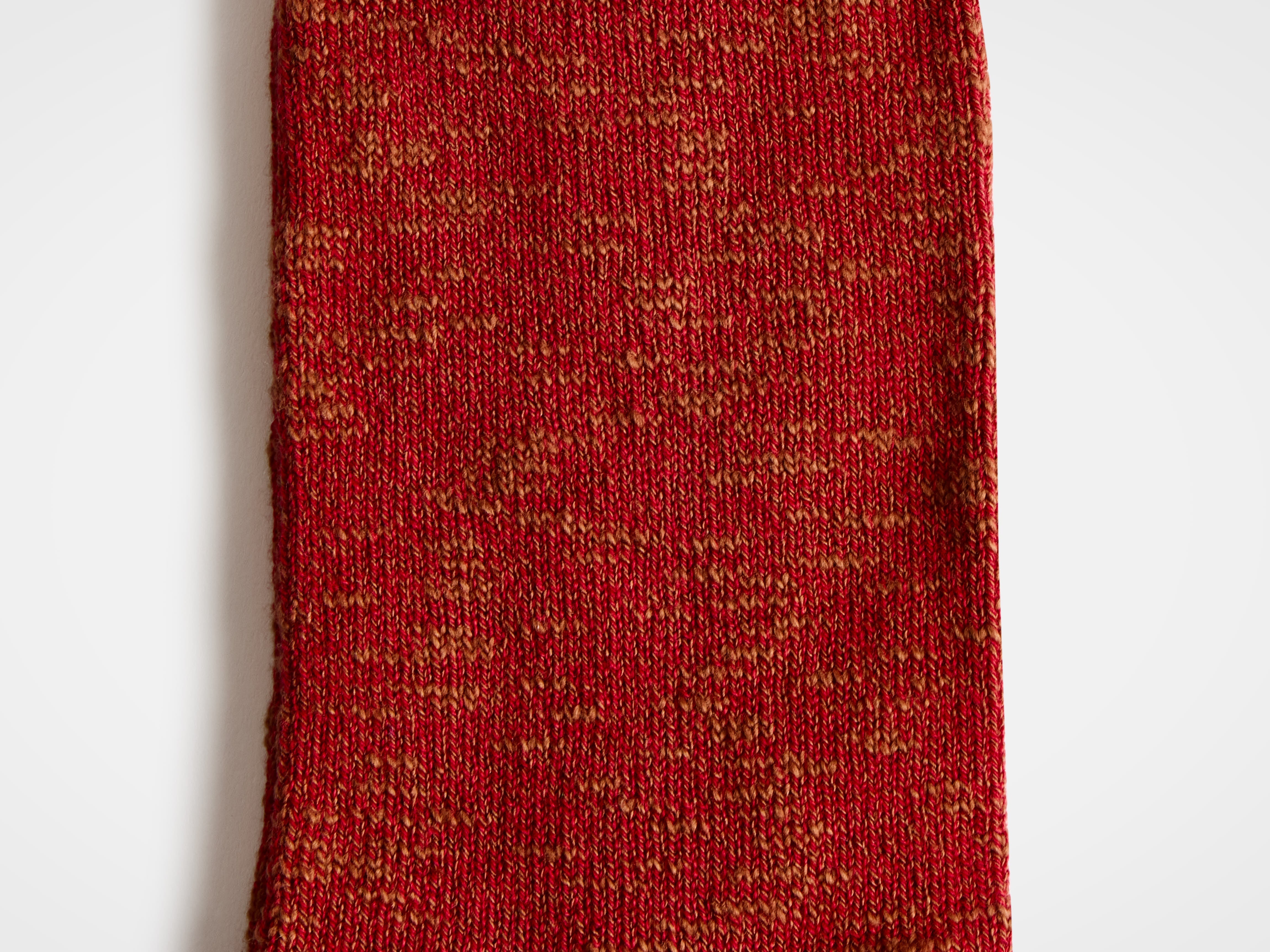 J.W.Anderson Slub Socken Rot Baumwolle Logo