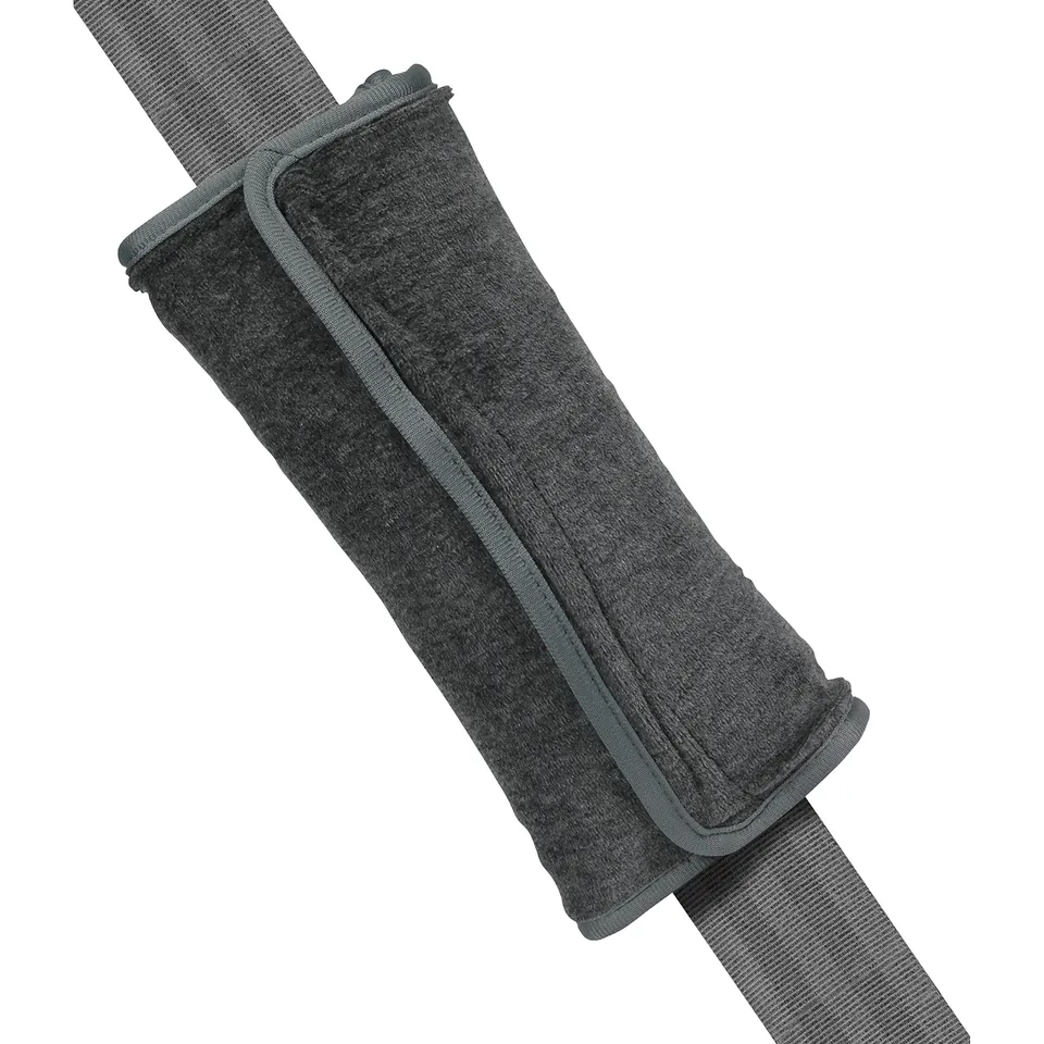 Dooky Gurtkissen Nackenstütze Auto Dark Grey 29 cm