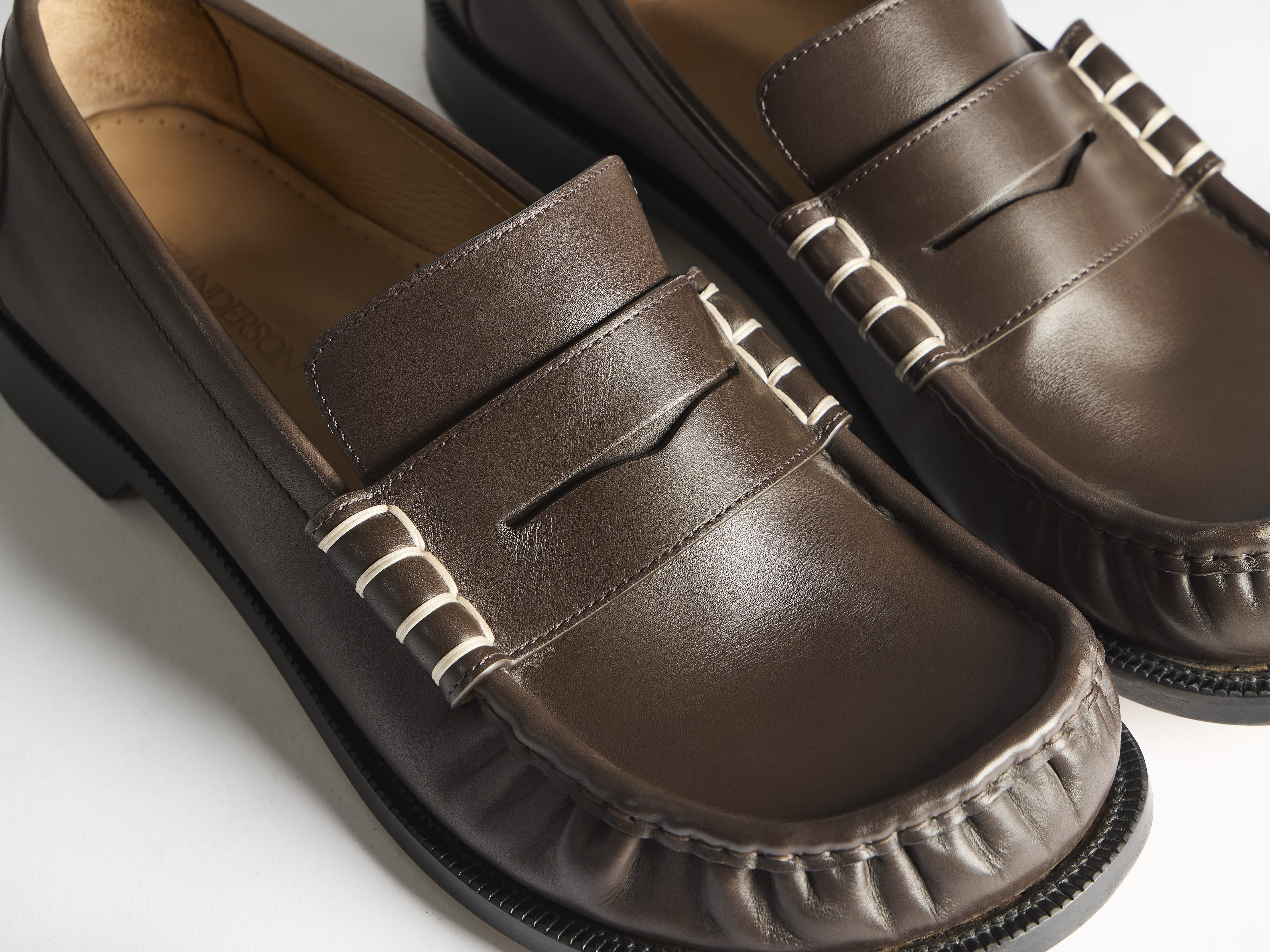 J.W. Anderson Loafer Mokassin Damen schokobraun Schuhe