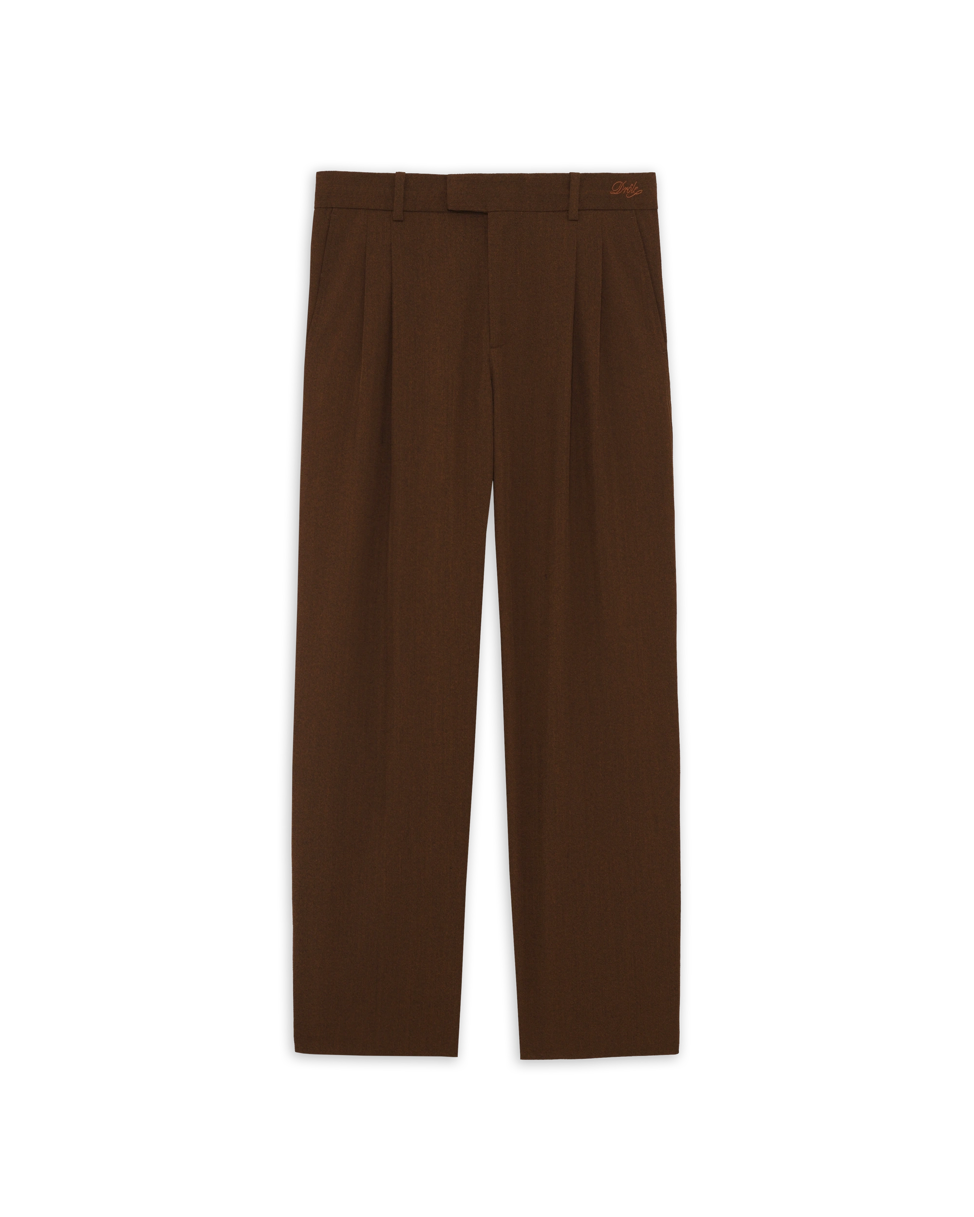 Drôle De Monsieur Pants Wool Twill Golfer Hose Braun M