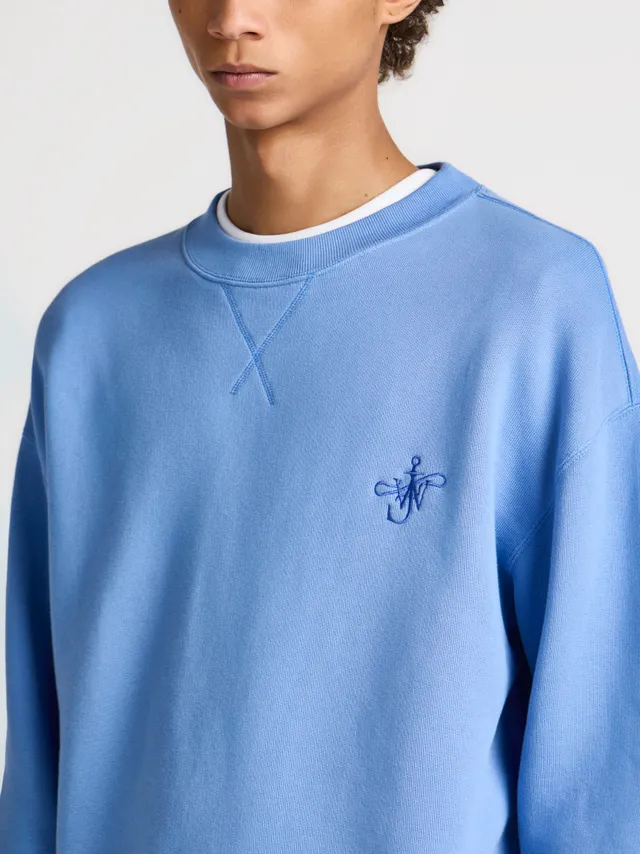 J.W.Anderson Ribbon Anchor Sweatshirt Herren blau Jersey